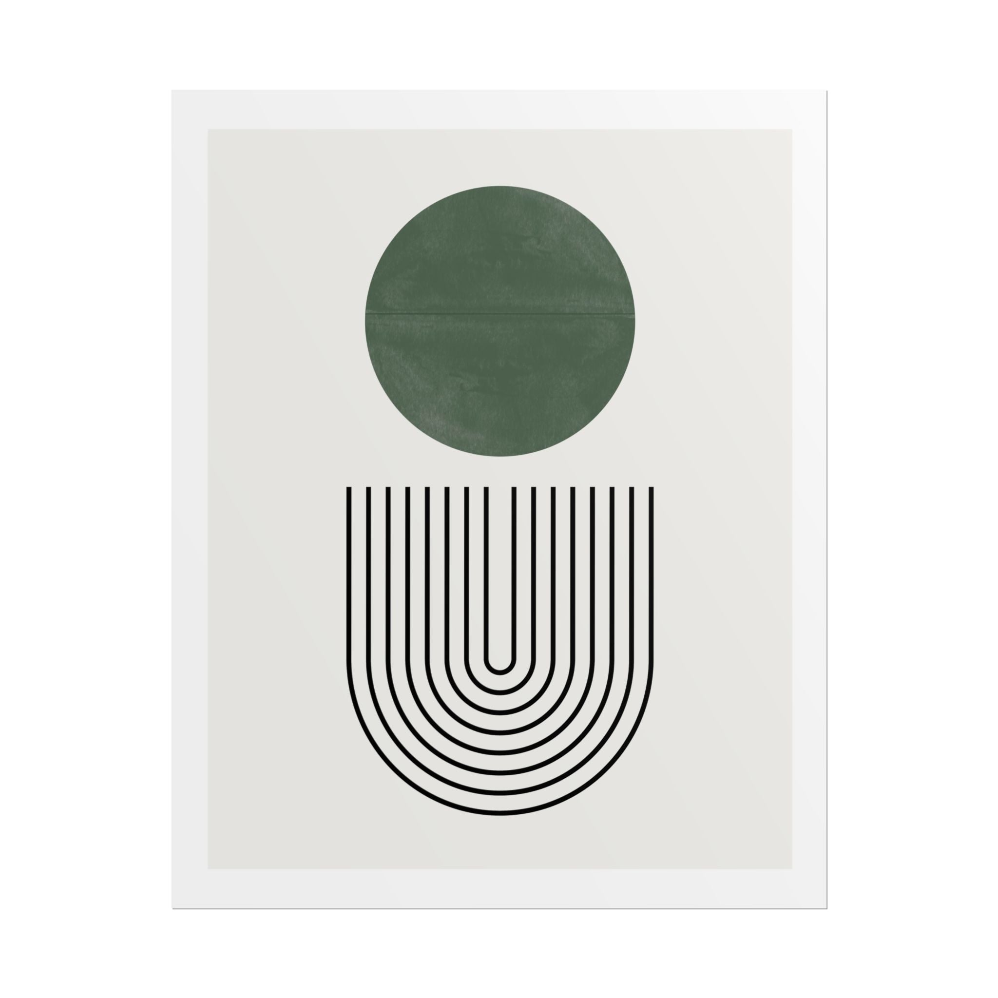 Emerald Orbit Pathways - Poster