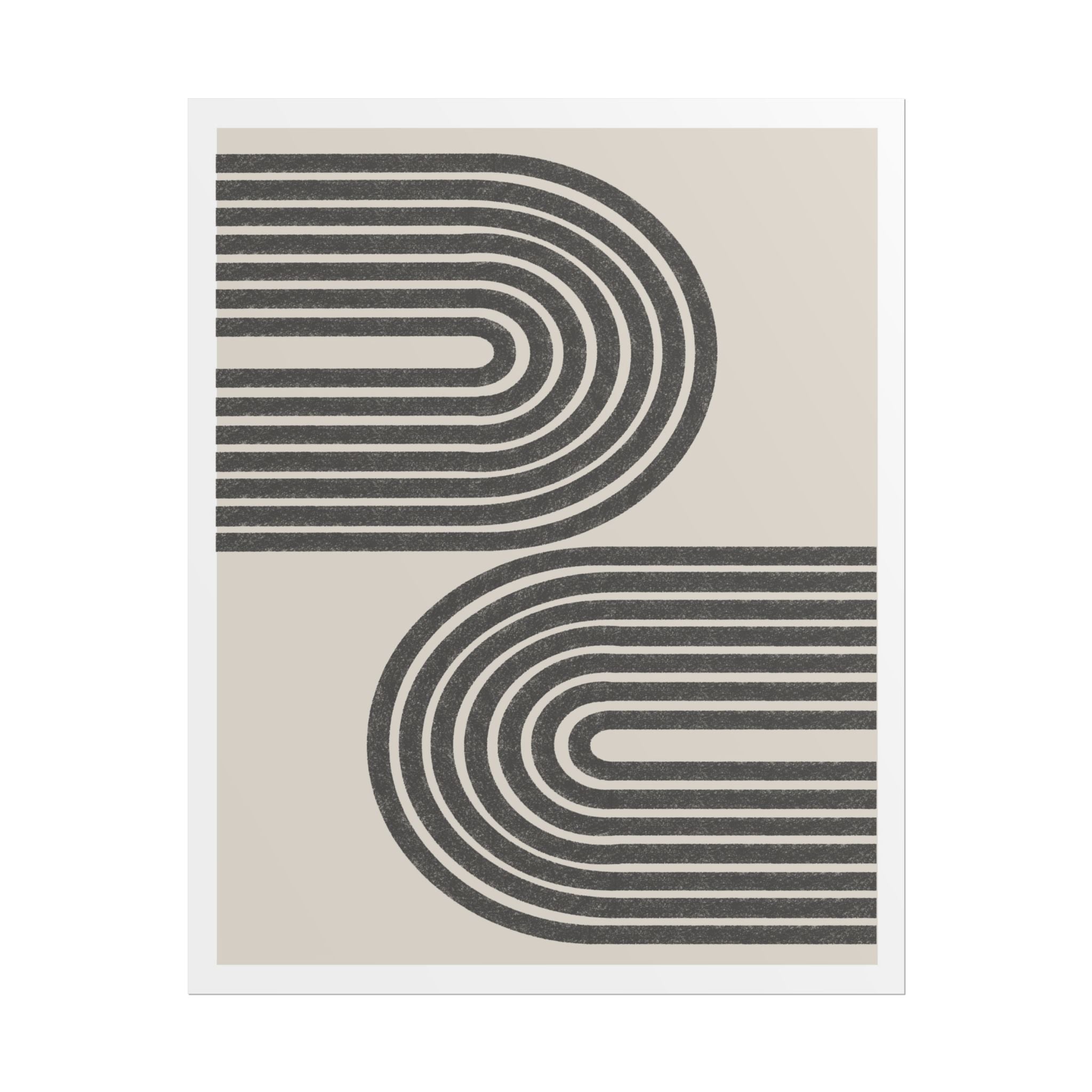 Twin Horizon Currents - Poster