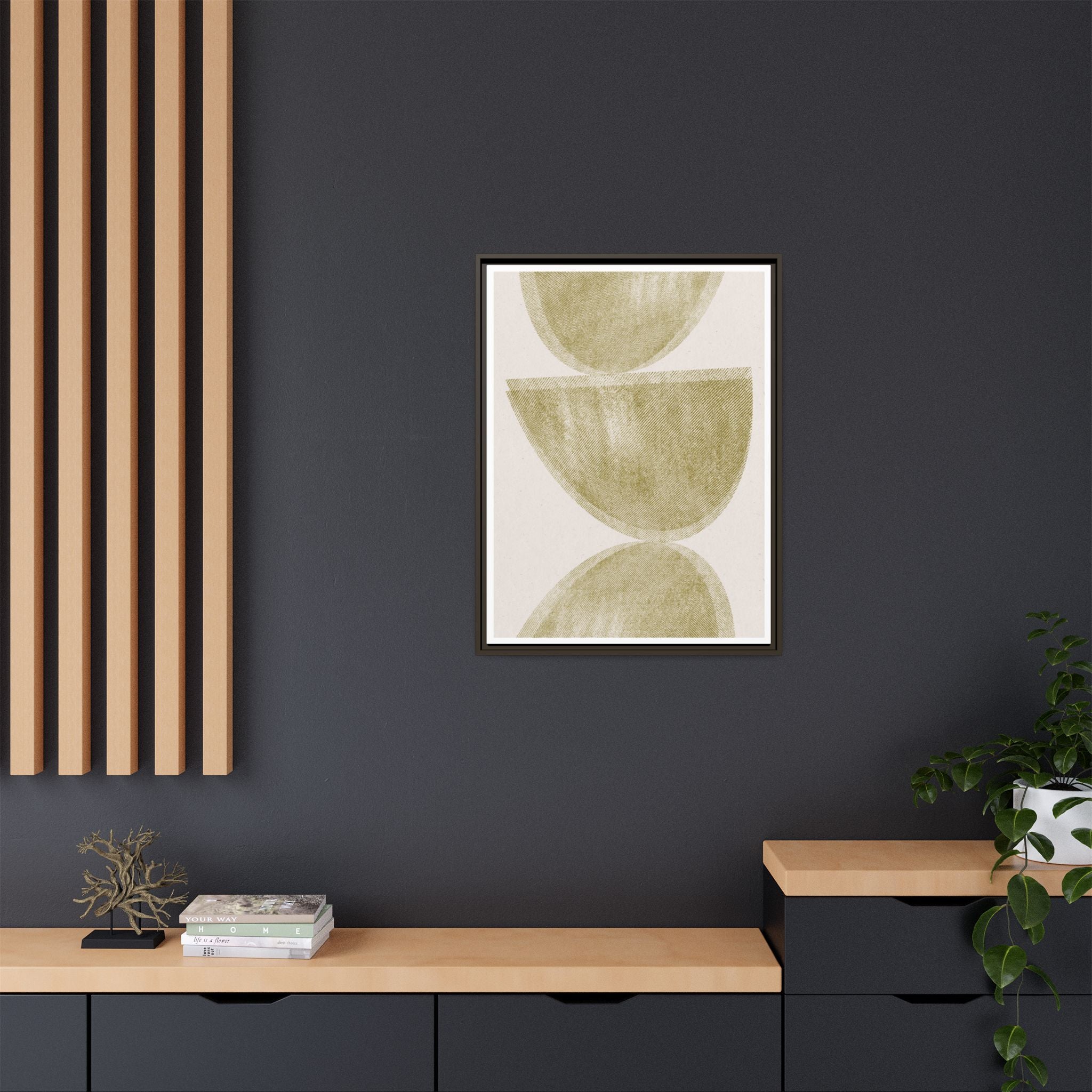 Olive Balance Theory - Framed
