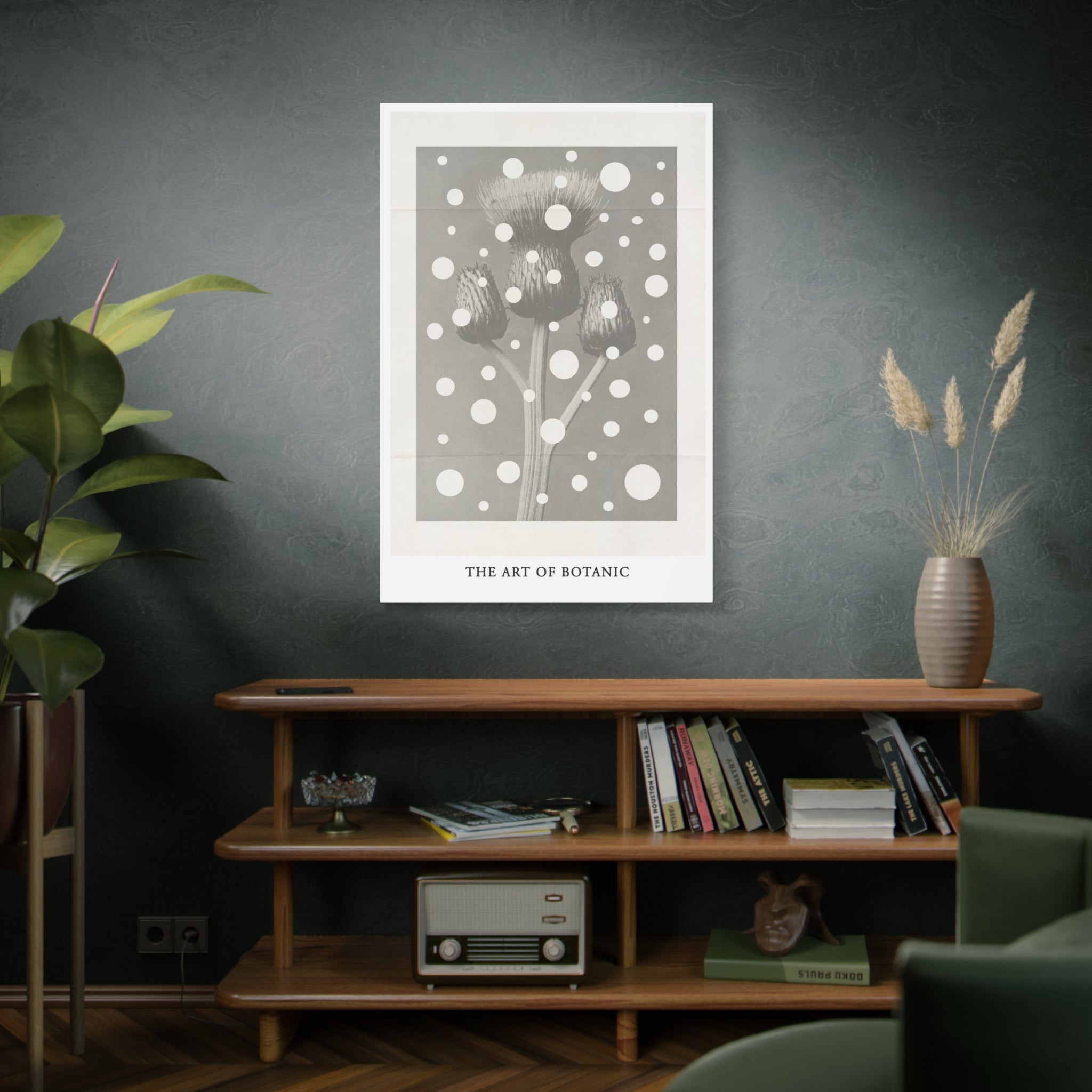 Winter Thistle Reverie - Canvas
