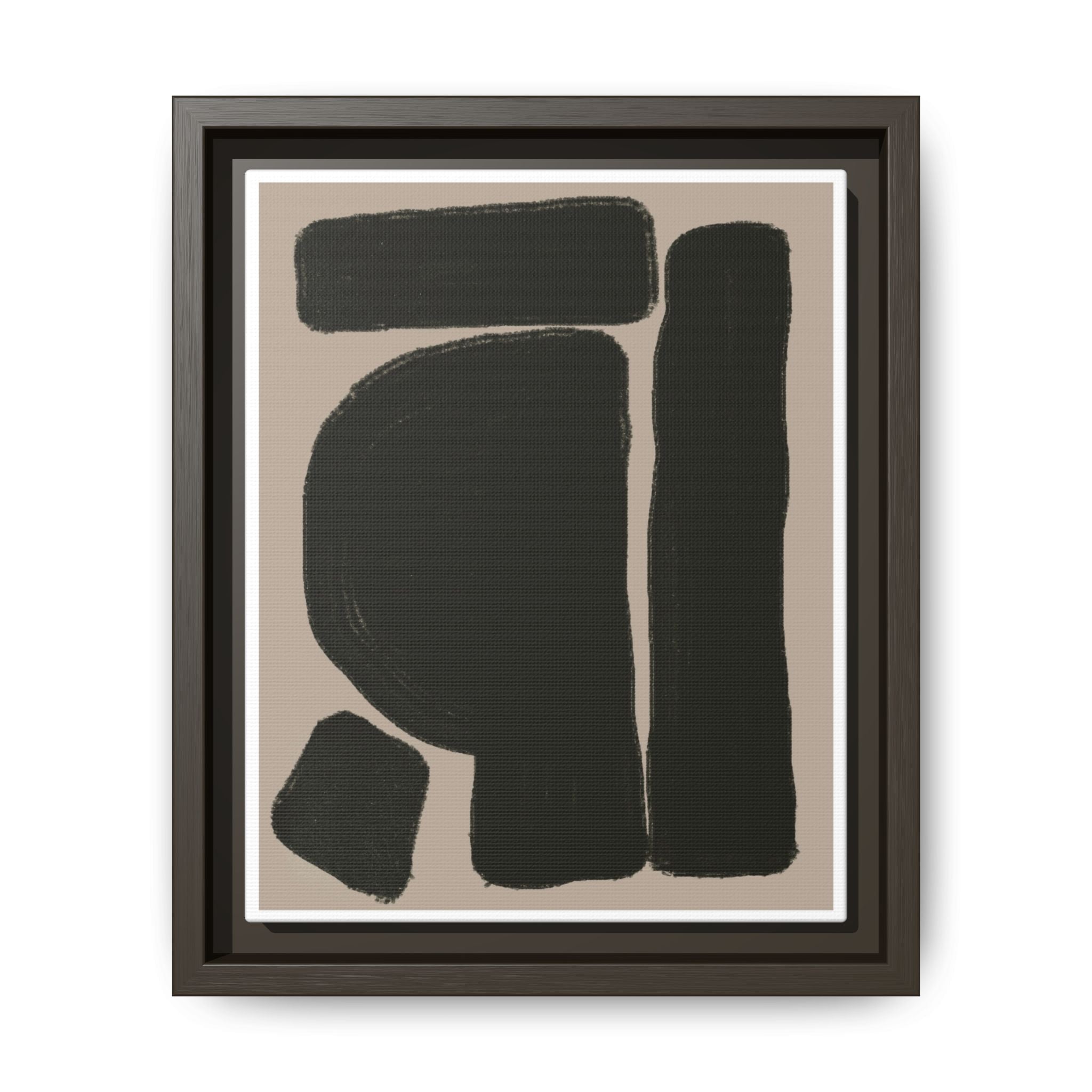 Velvet Obsidian Forms - Framed
