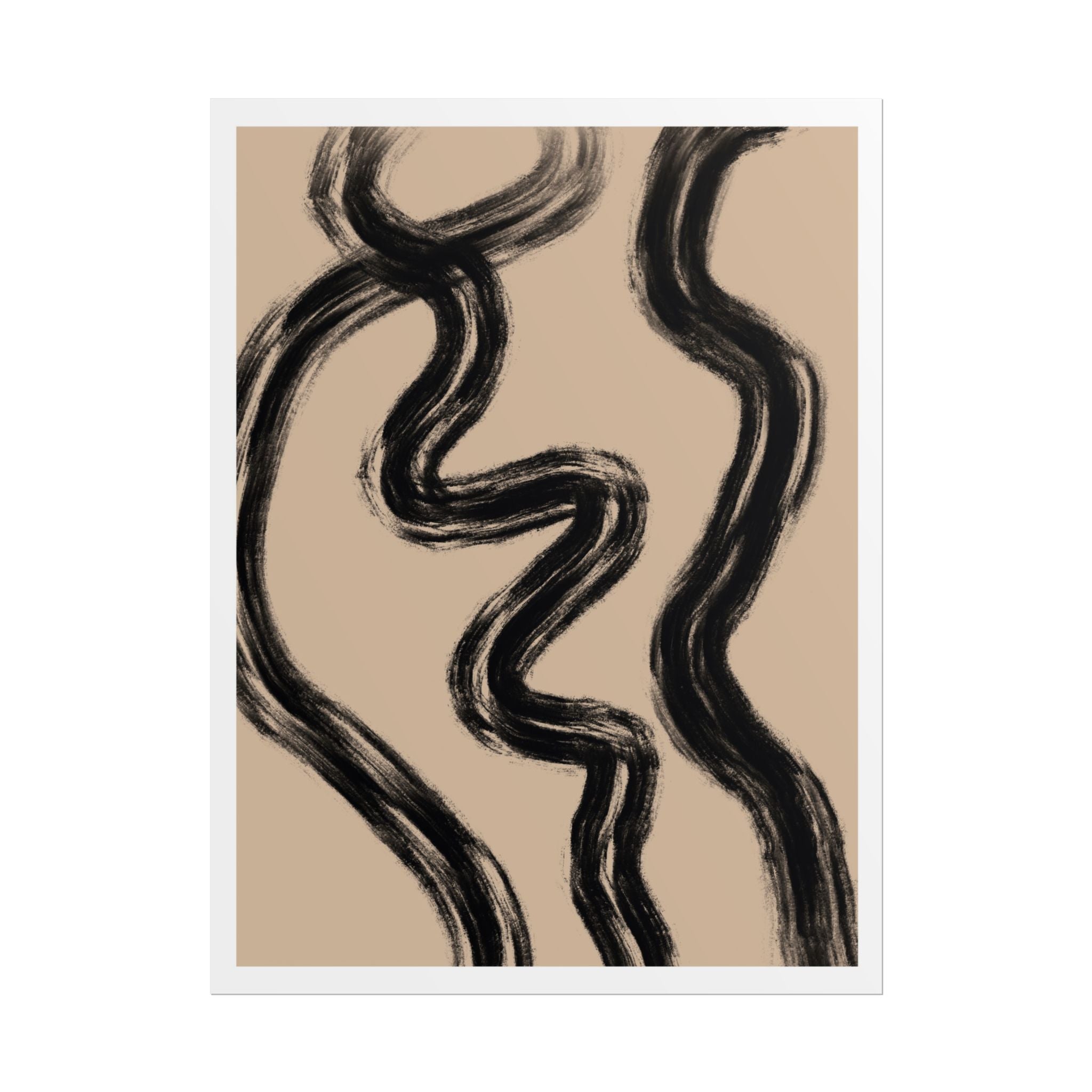 Midnight Current Lines - Poster