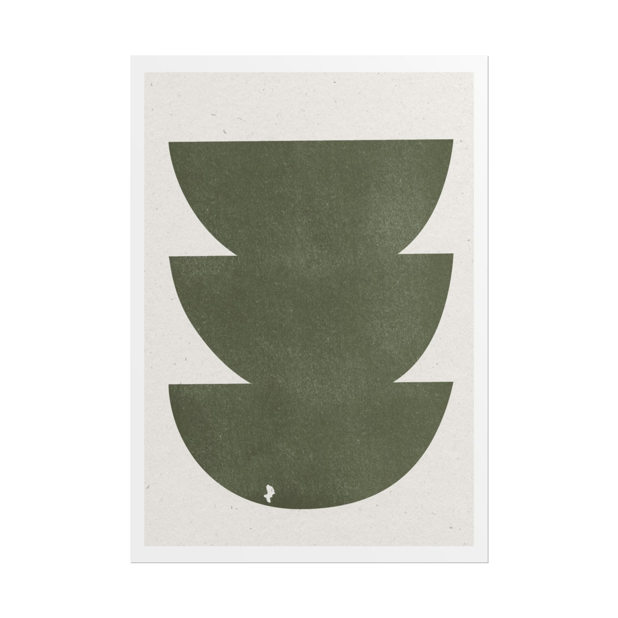Olive Balance Forms - Poster