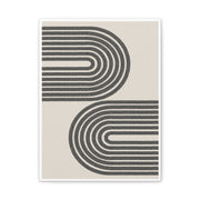 Twin Horizon Currents - Canvas