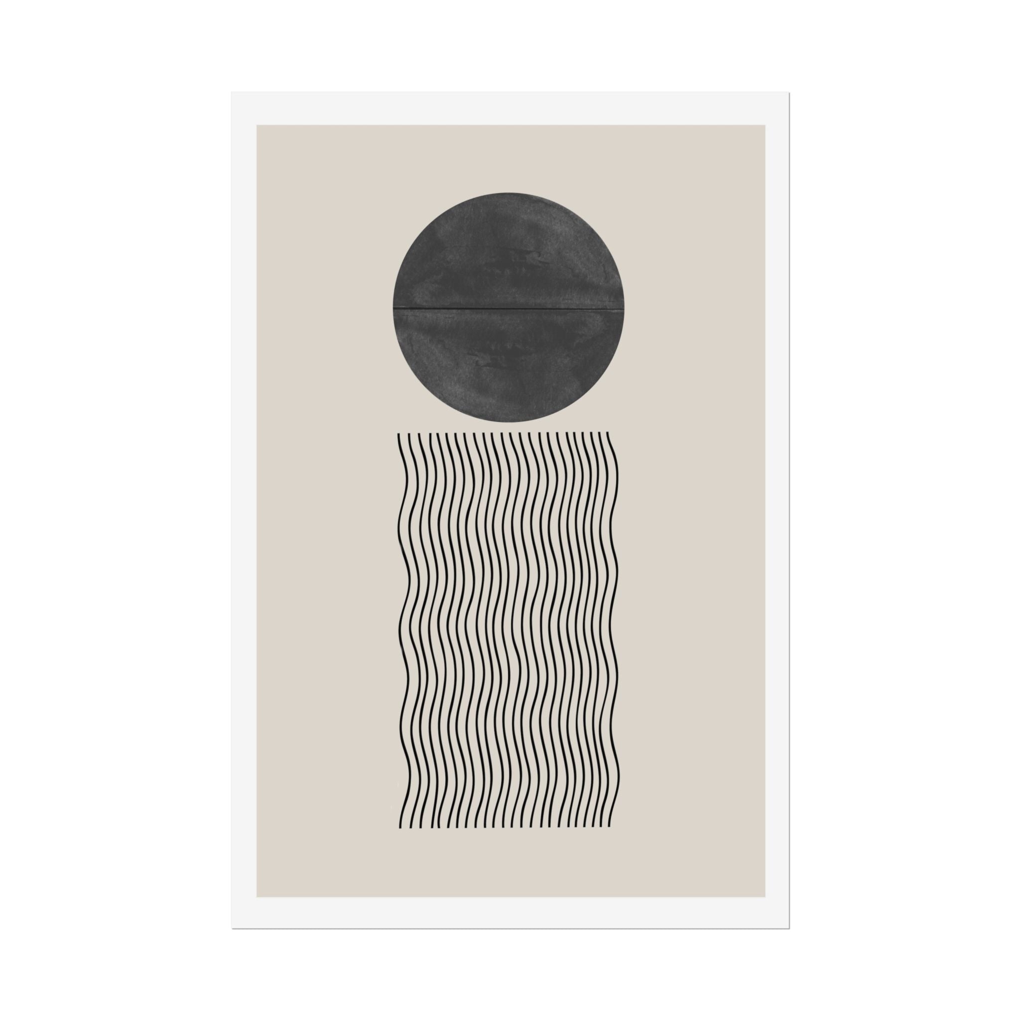 Celestial Wave Alignment - Poster