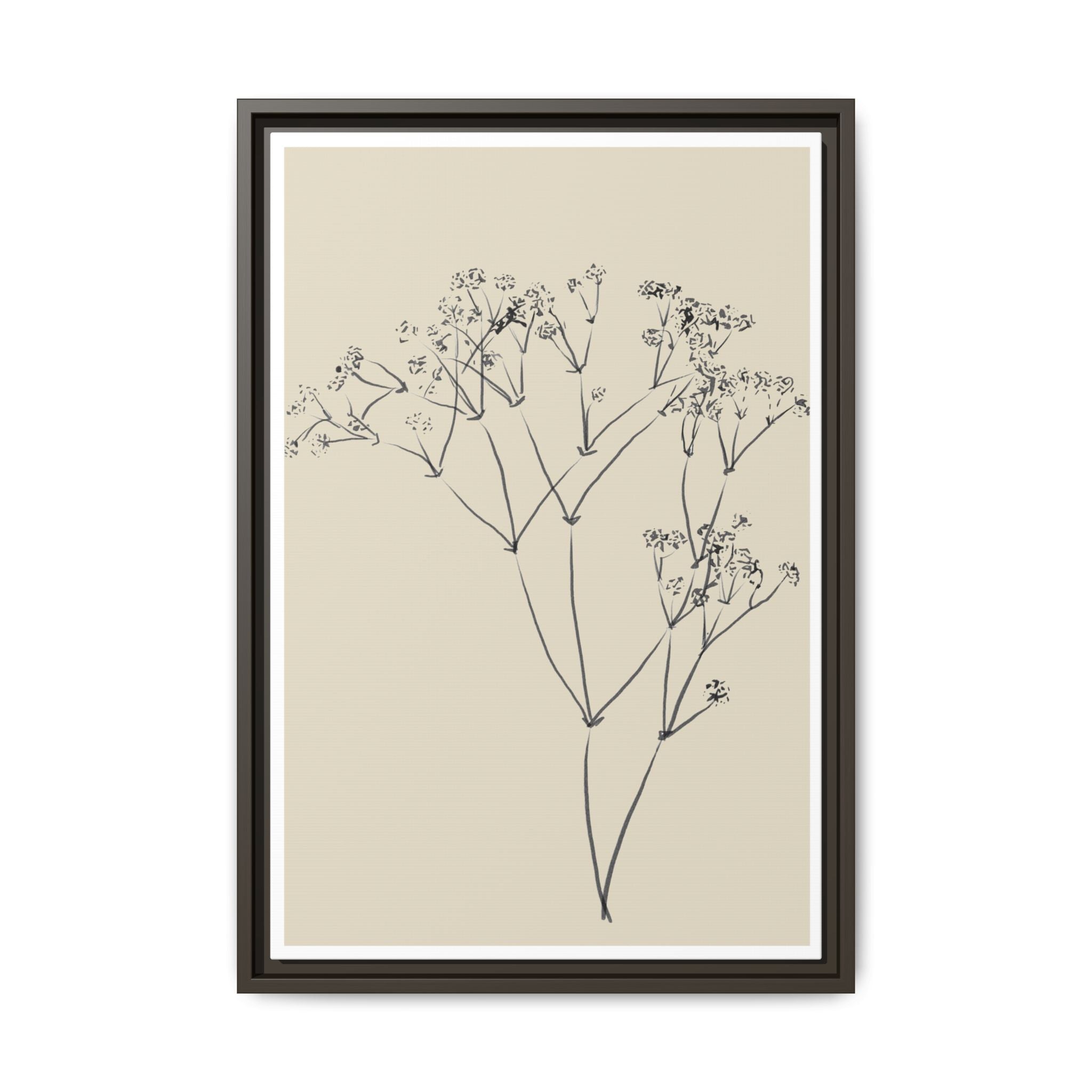 Soft Meadow Stillness - Framed