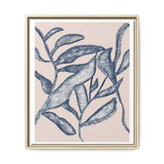 Moonlit Botanical Veil - Framed