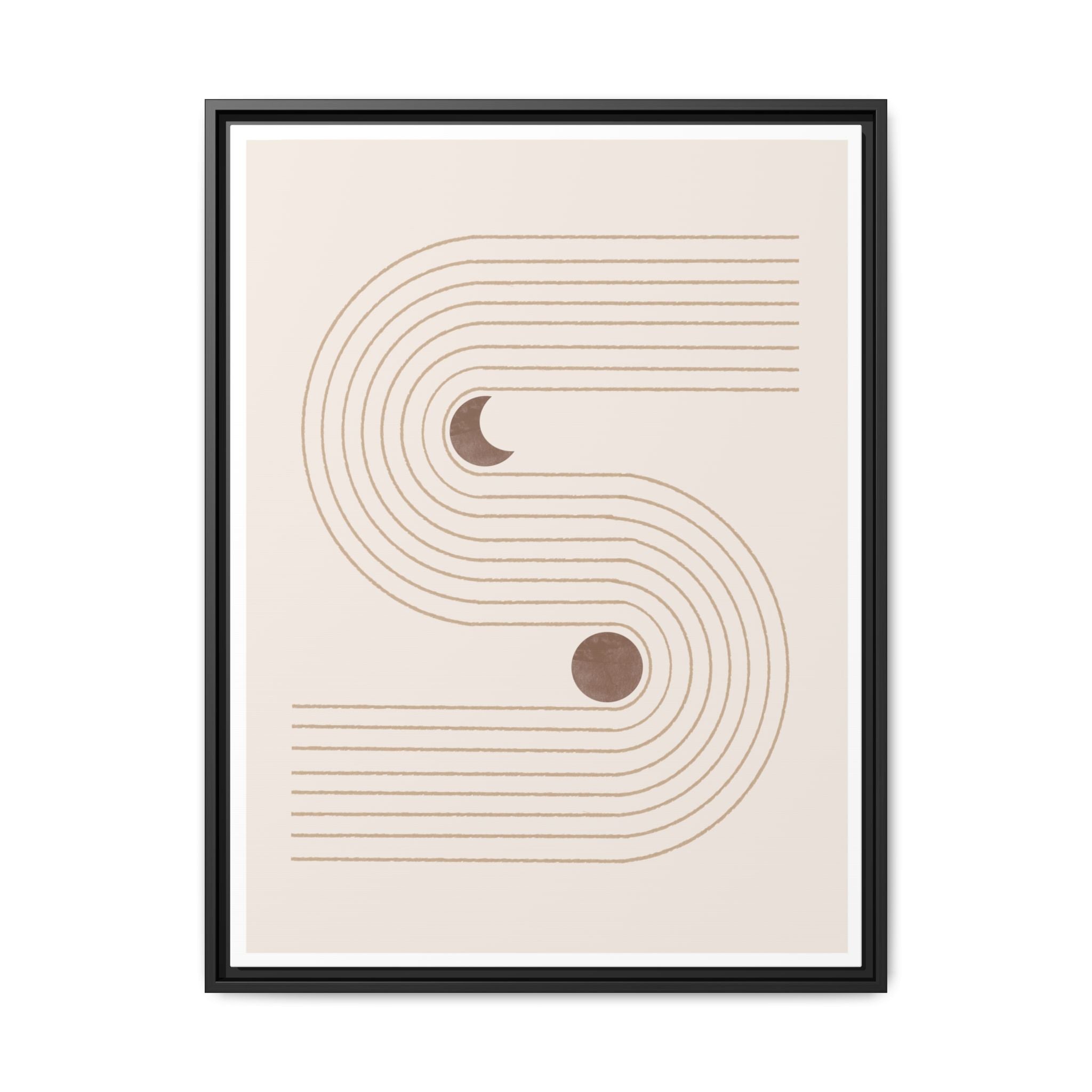 Desert Orbit Passage - Framed