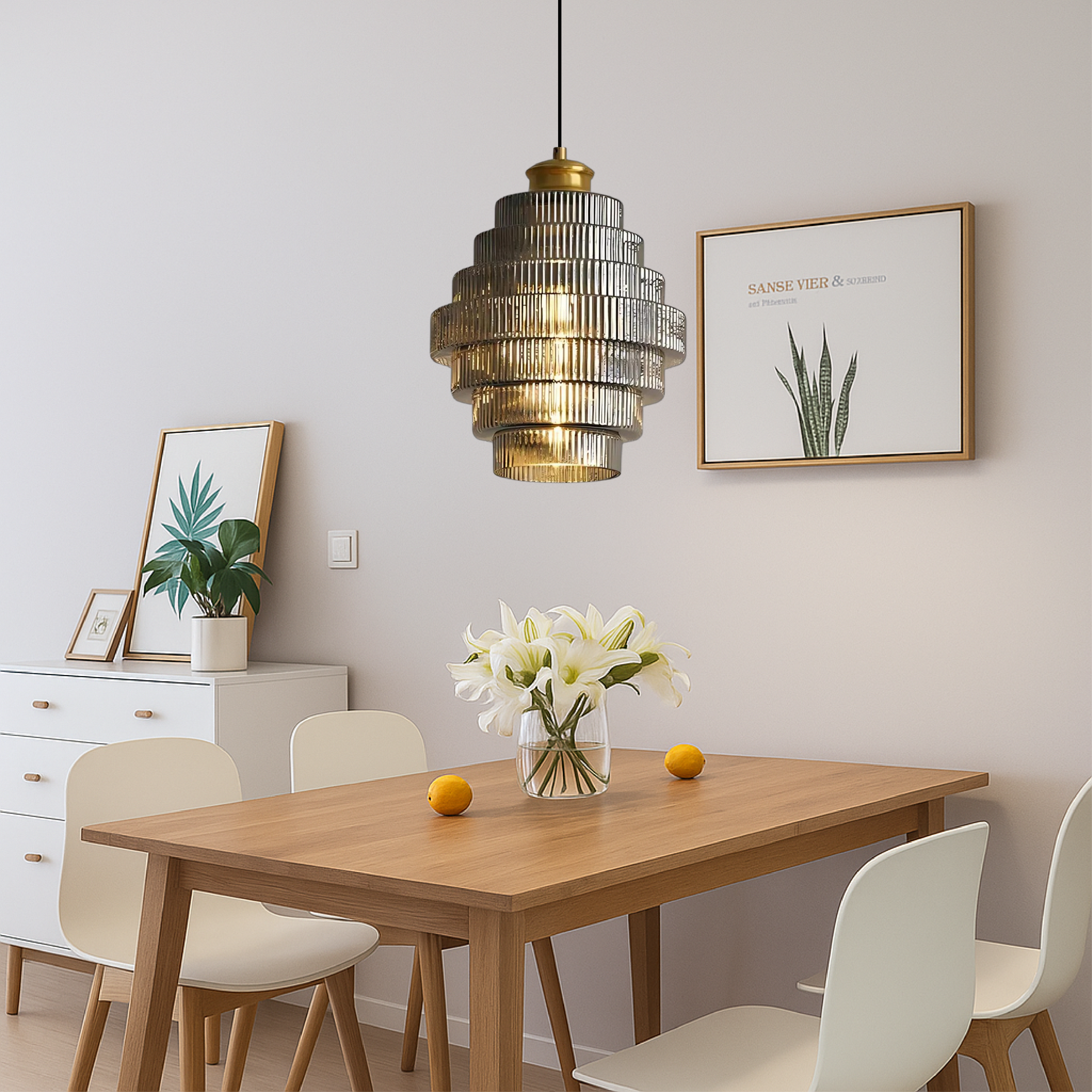 Lotre Glass Pendant Light