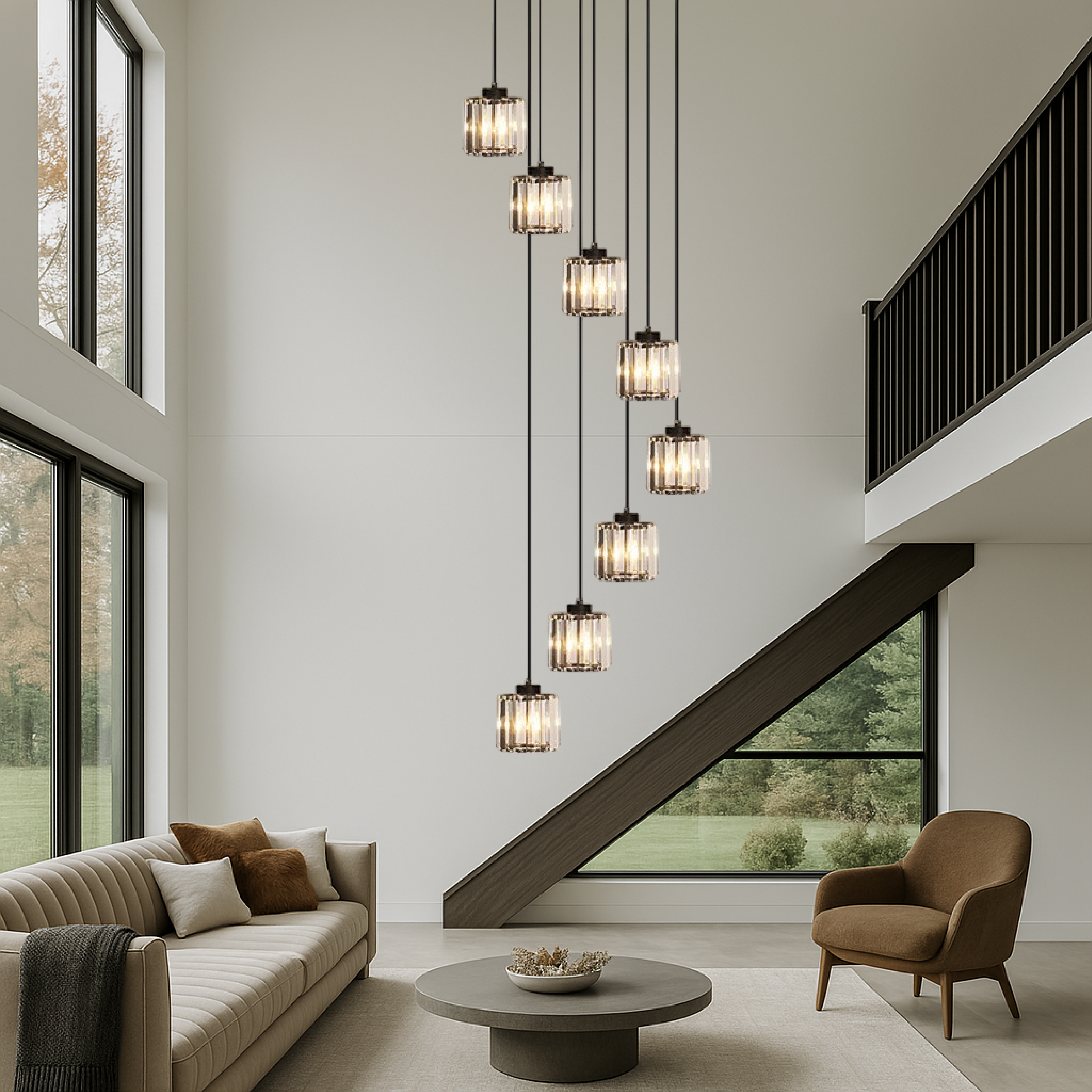 Kanos Staircase Chandelier