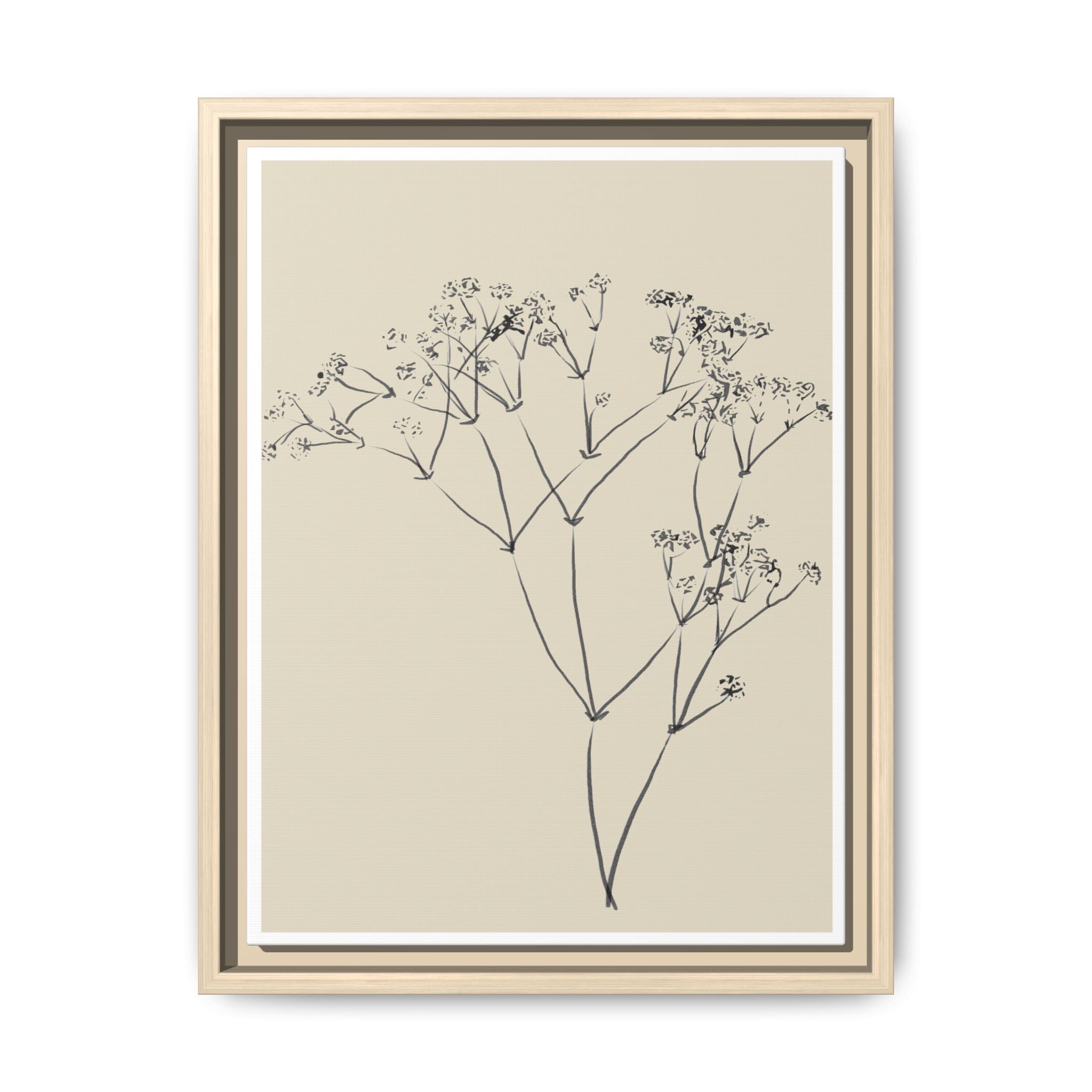 Soft Meadow Stillness - Framed