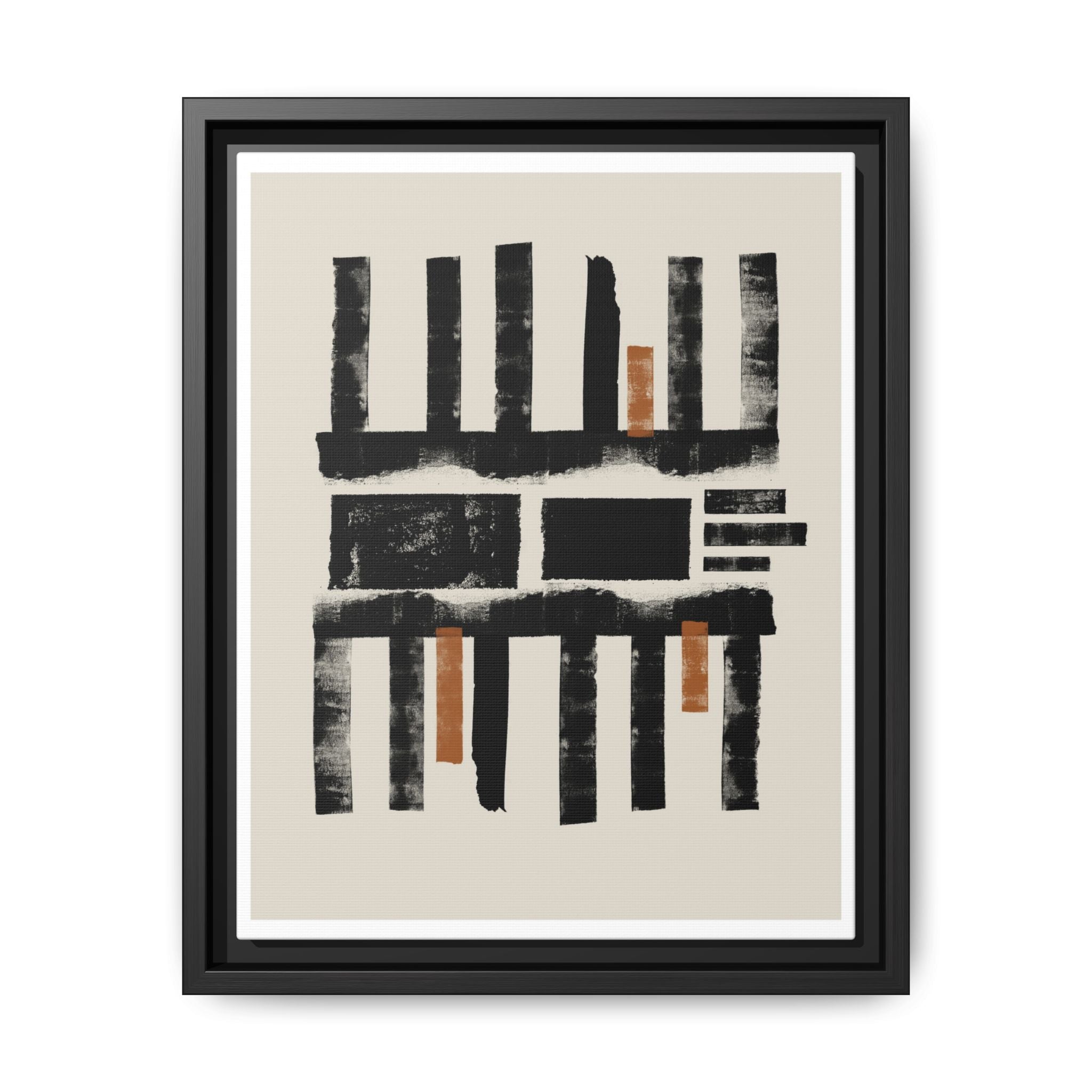 Amber Shadow Alignments - Framed