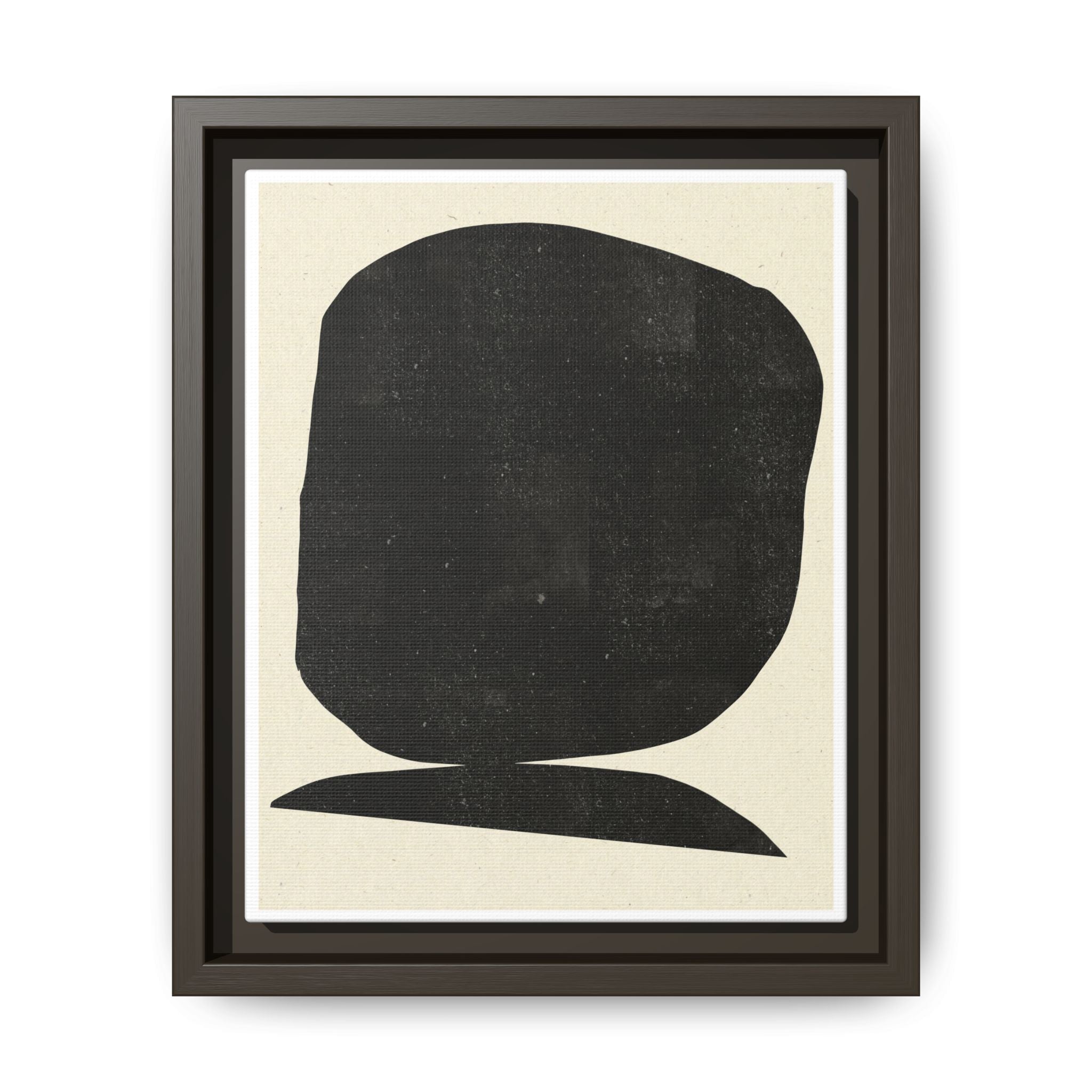 Midnight Monolith Whisper - Framed