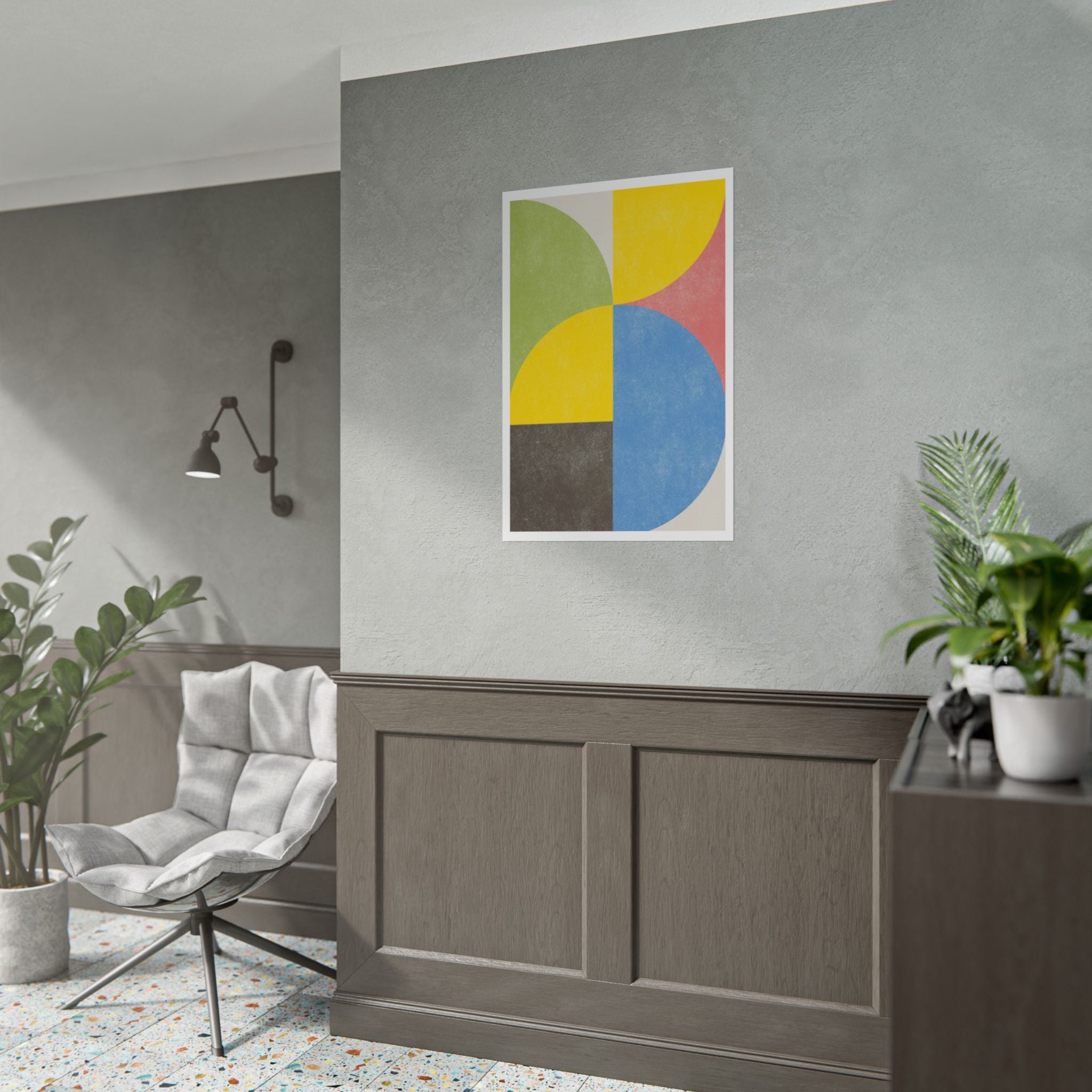 Pastel Orbit Rhythm - Poster