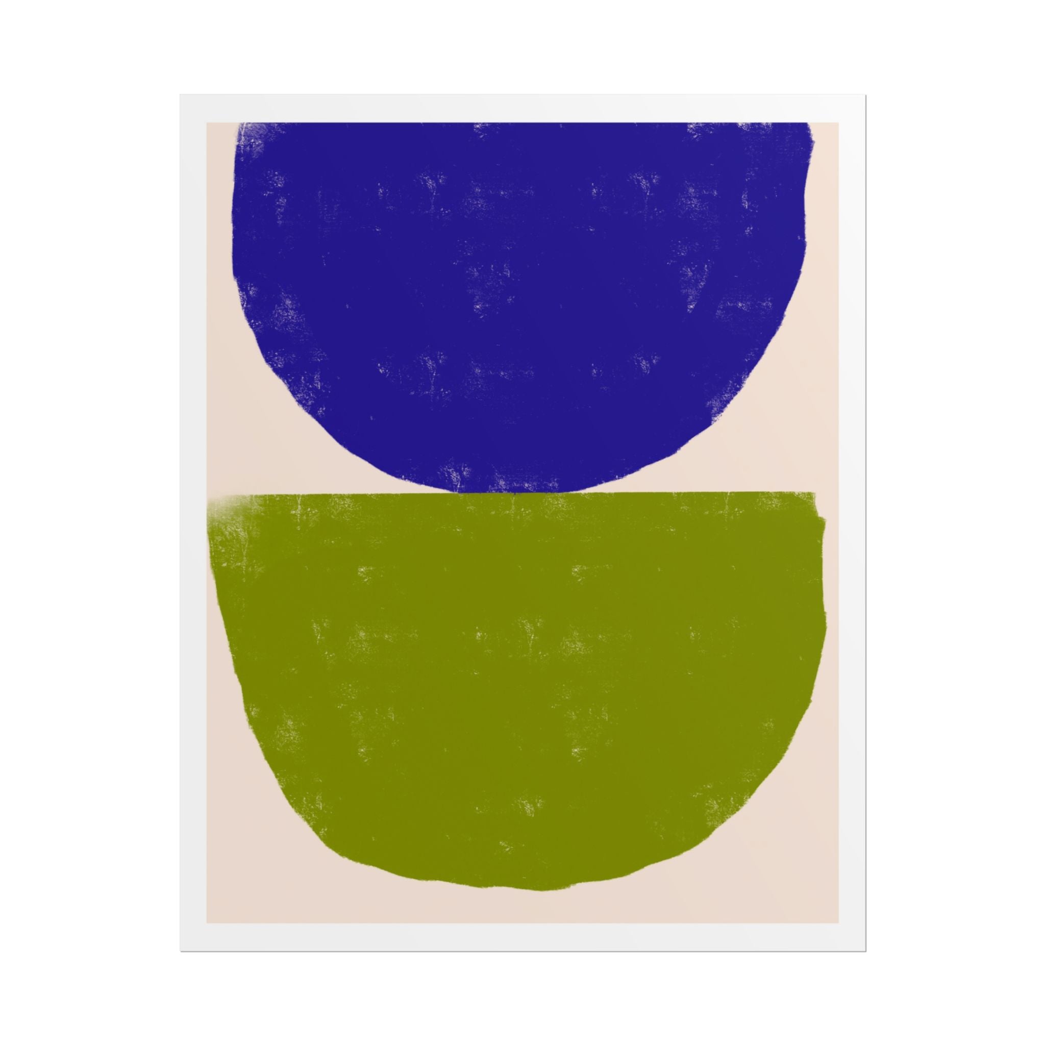 Cobalt Meadow Balance - Poster