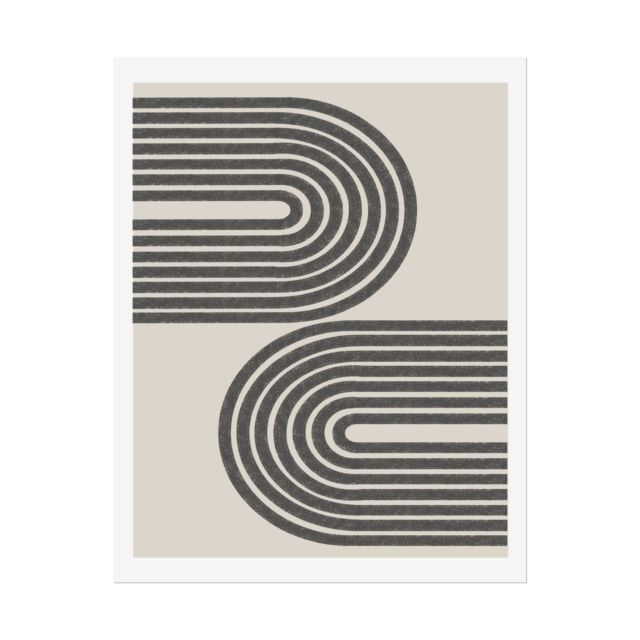 Twin Horizon Currents - Poster