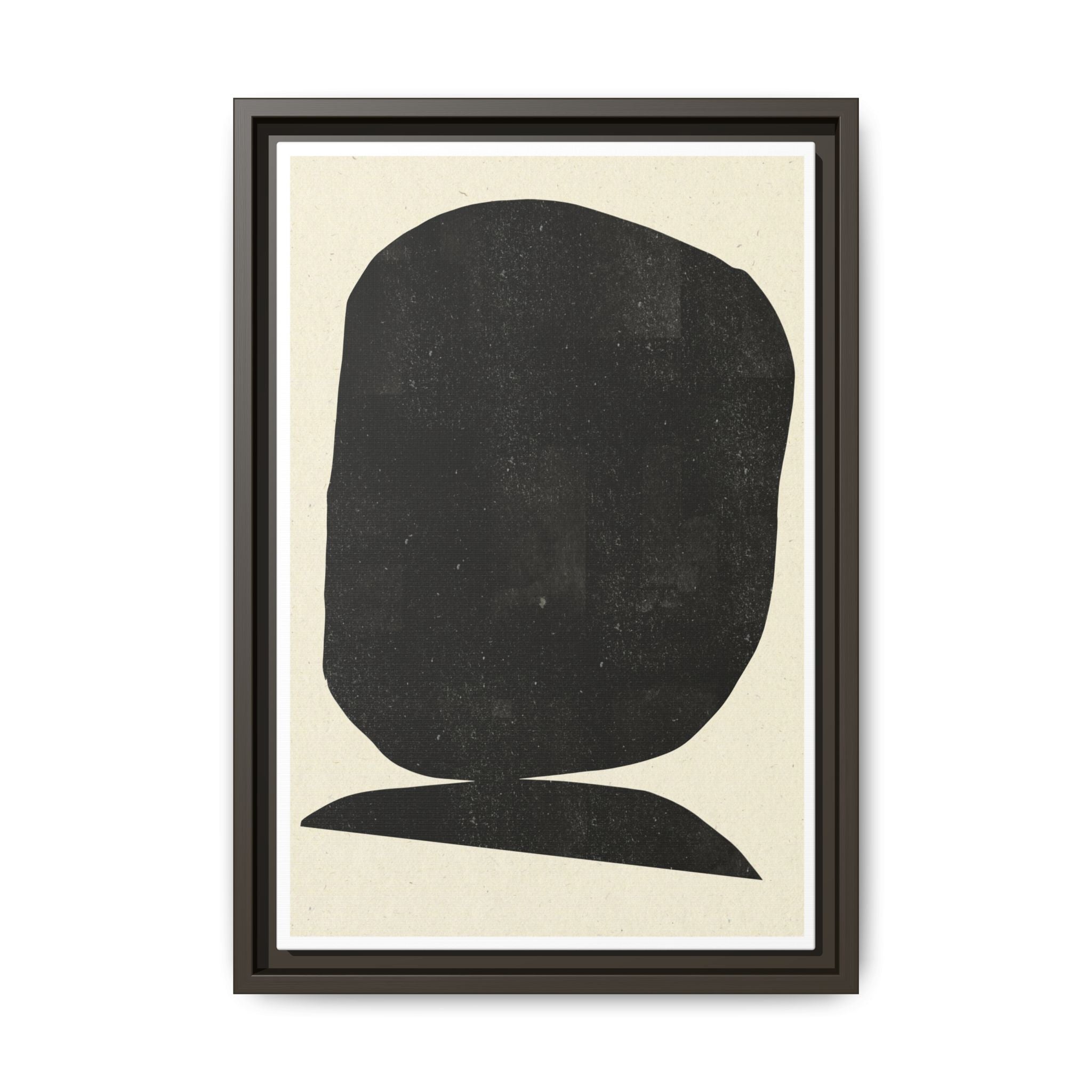 Midnight Monolith Whisper - Framed