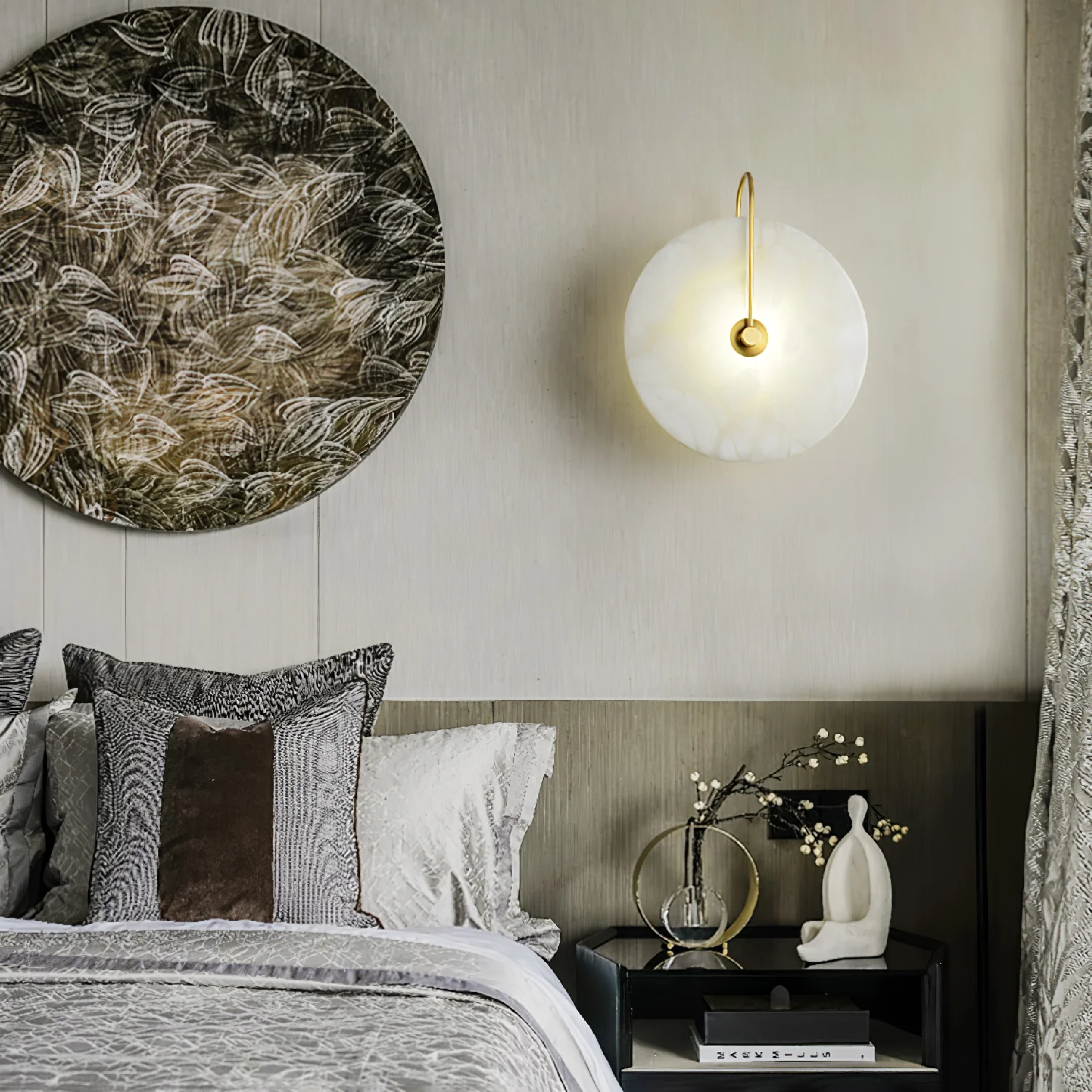 Alab Marble Led Wall Lamp