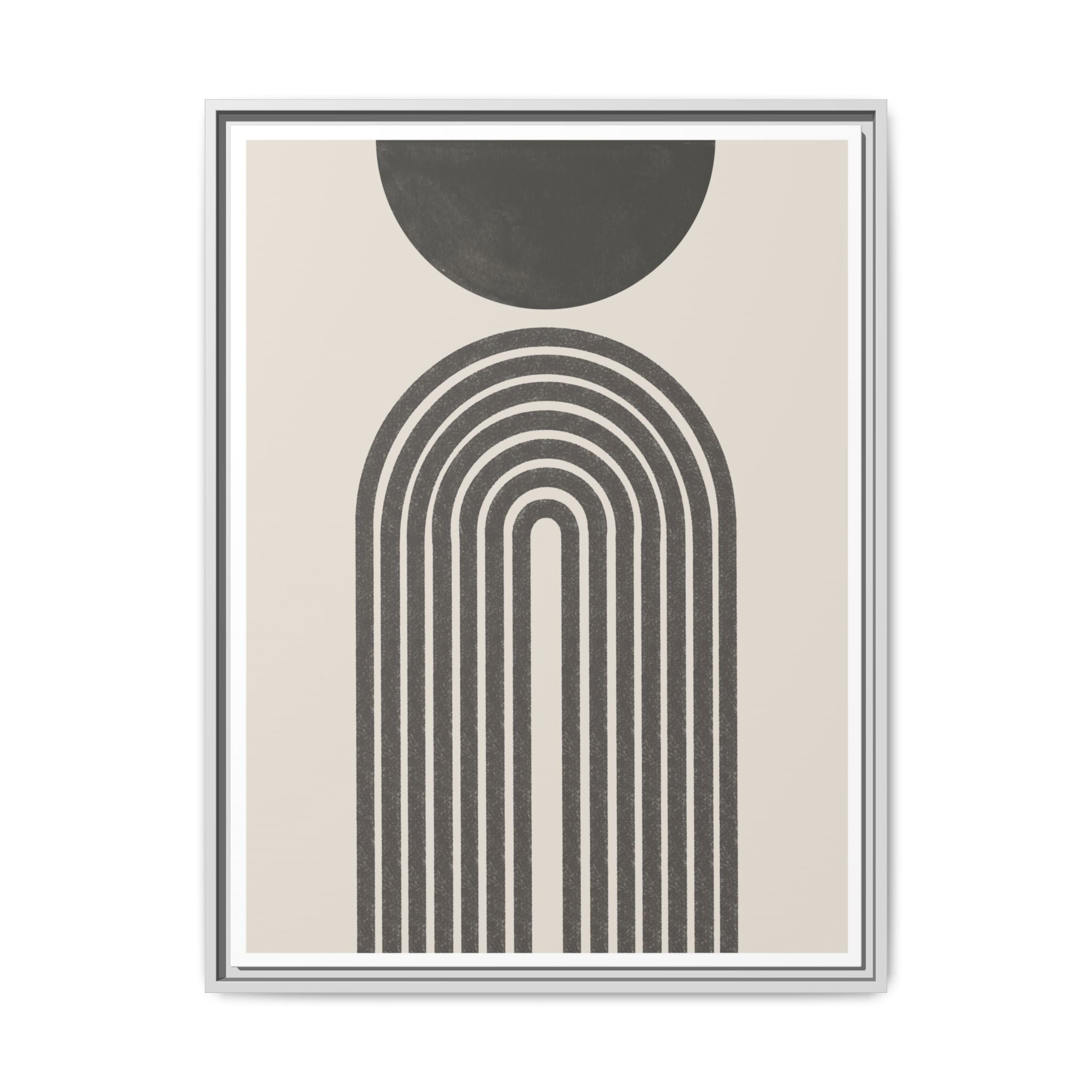 Obsidian Arch Resonance - Framed