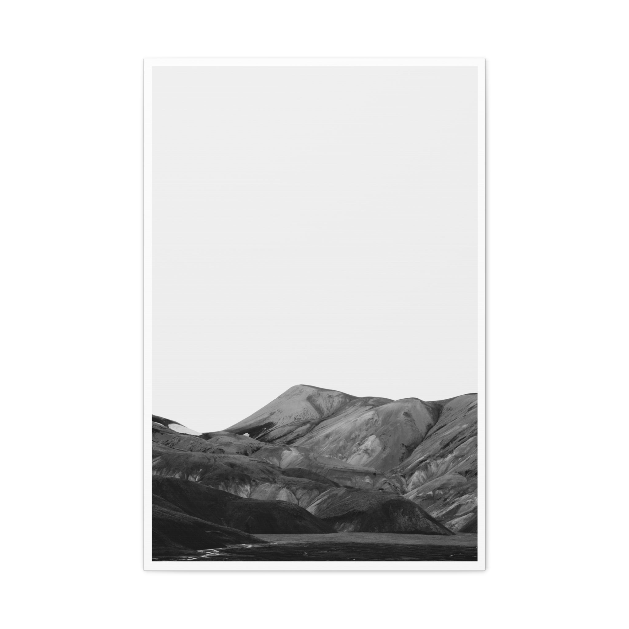 Silent Horizon Drift - Canvas