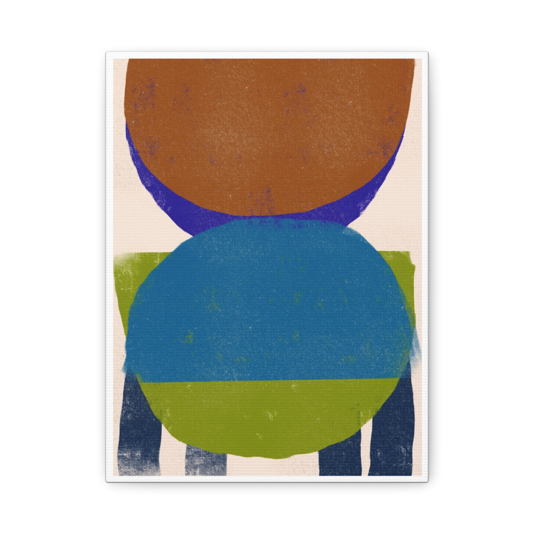 Azure Meadow Eclipse - Canvas
