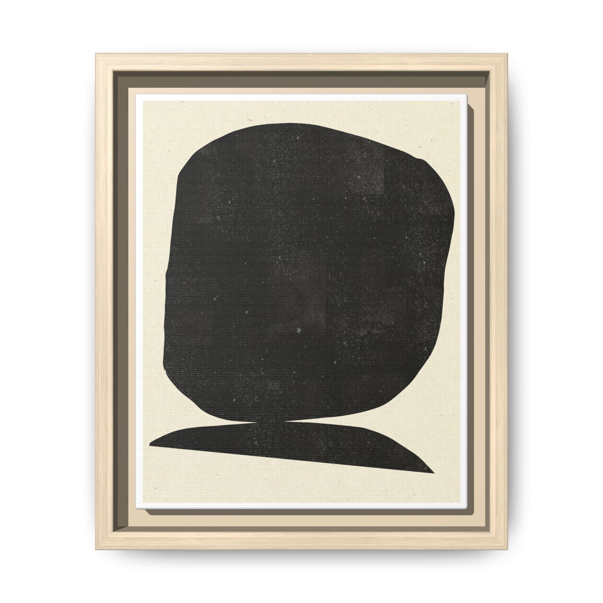 Midnight Monolith Whisper - Framed
