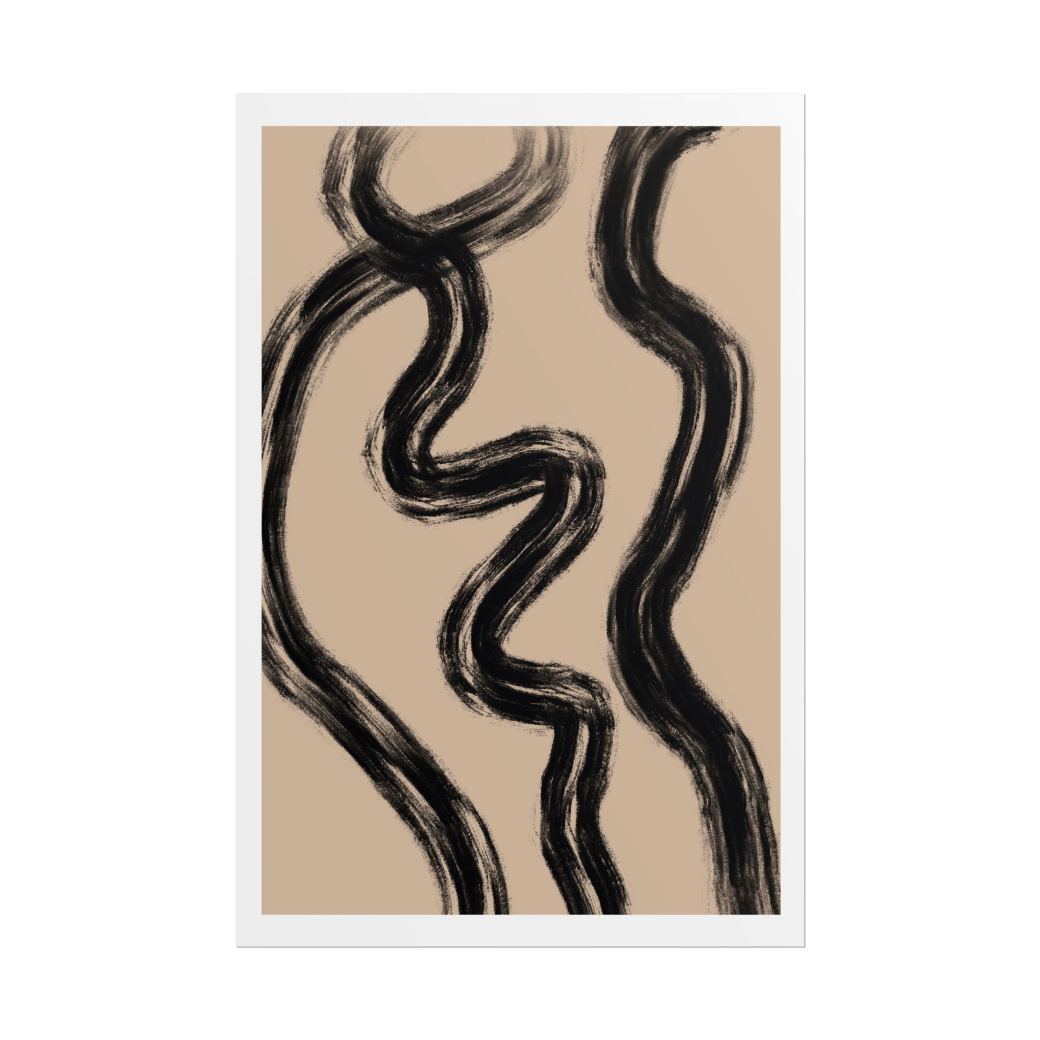 Midnight Current Lines - Poster
