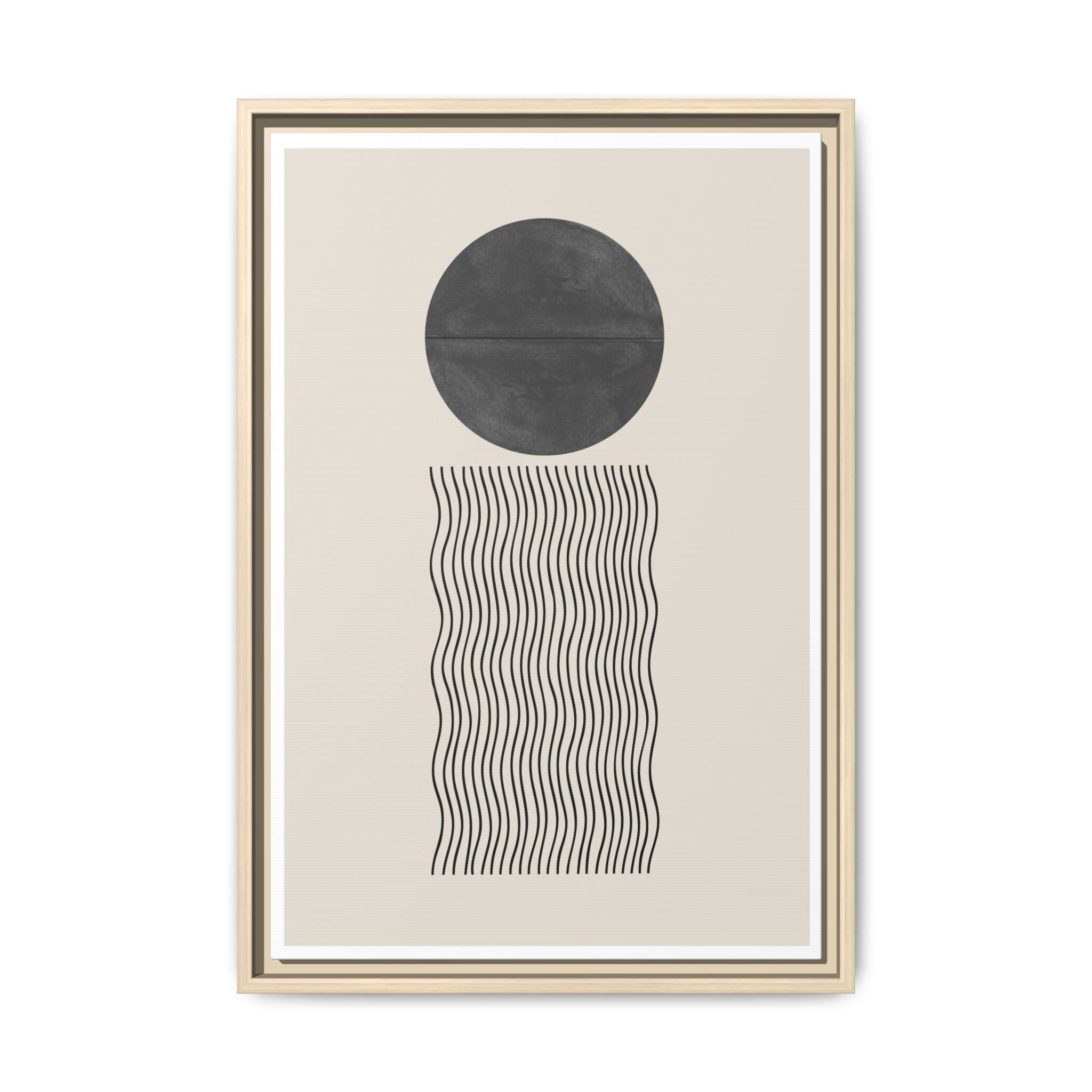 Celestial Wave Alignment - Framed