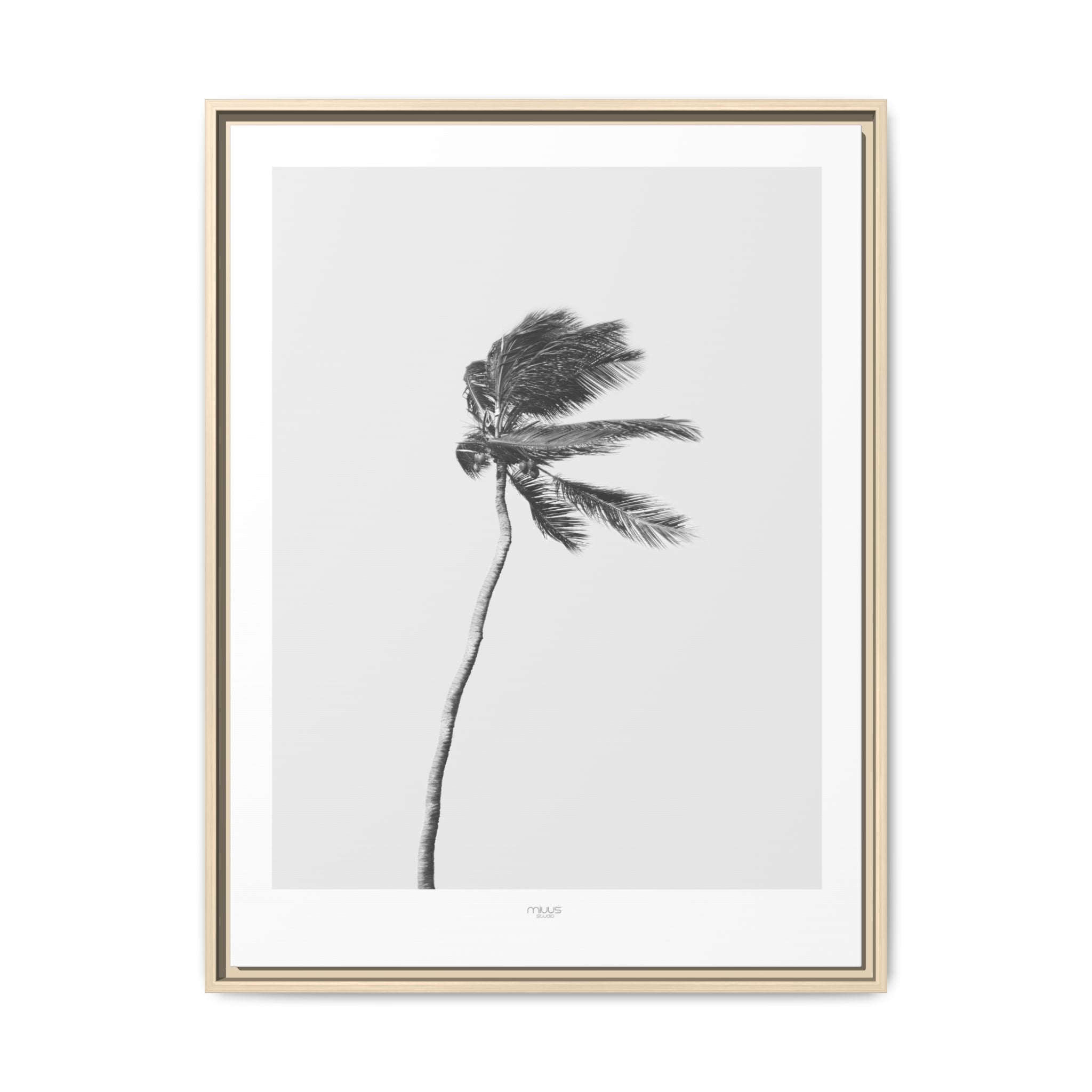 Coastal Silence Sway - Framed