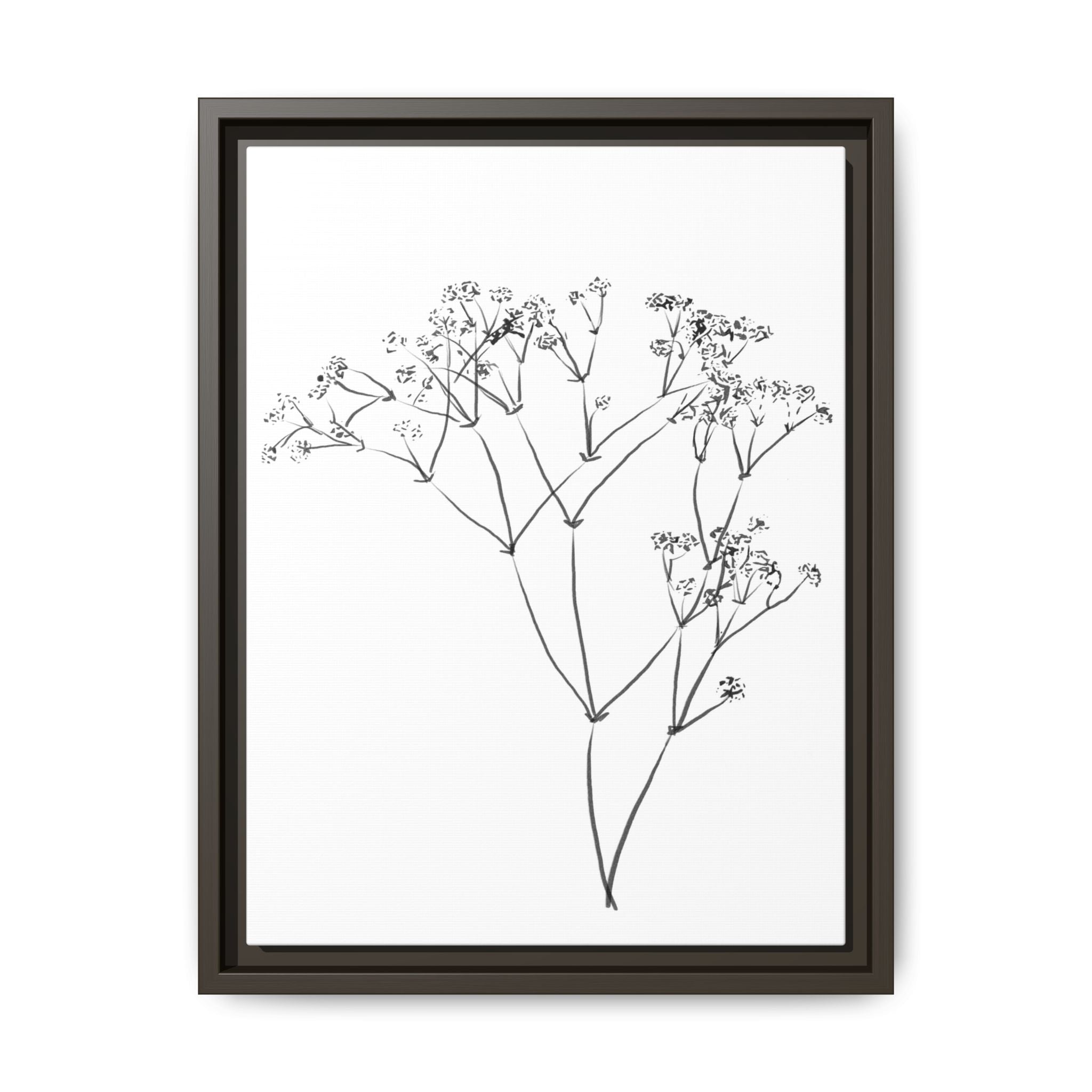Whispering Meadow Sketch - Framed