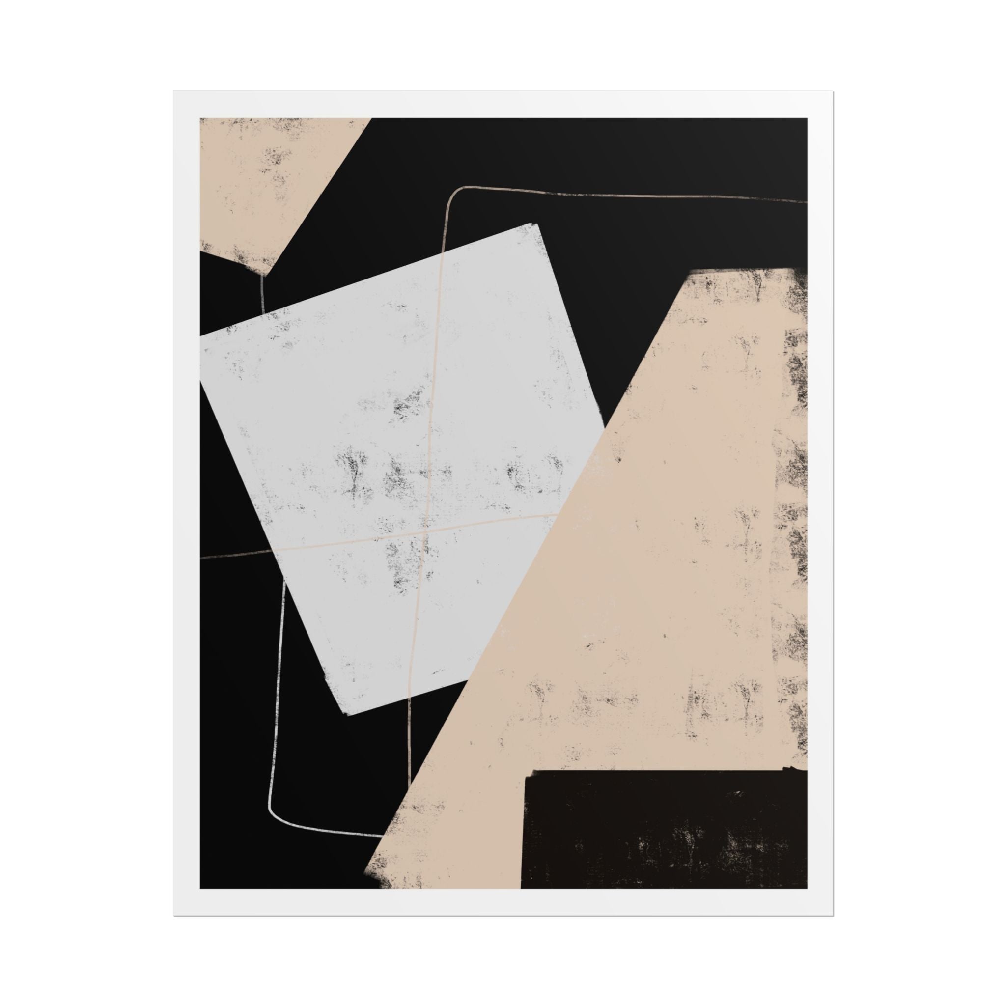 Silent Geometry Passage - Poster