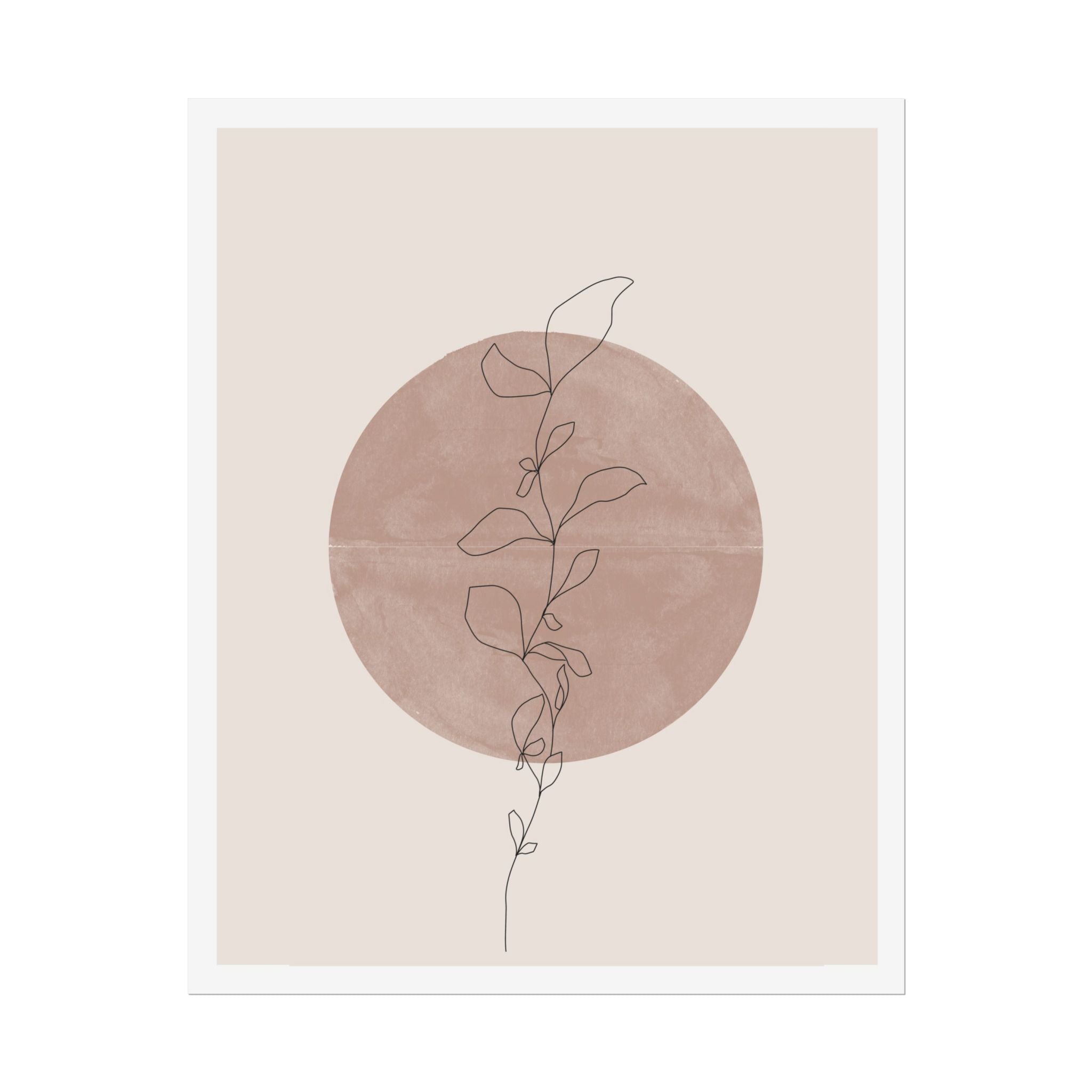 Blush Moonvine Quietude - Poster