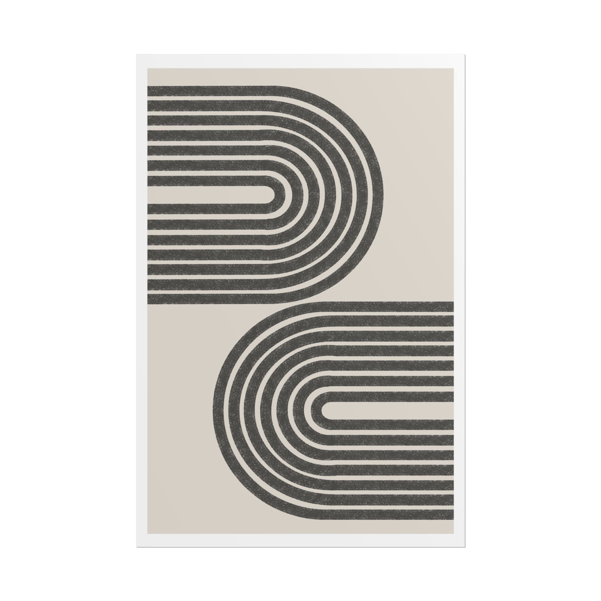Twin Horizon Currents - Poster