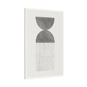 Monochrome Drift Balance - Canvas