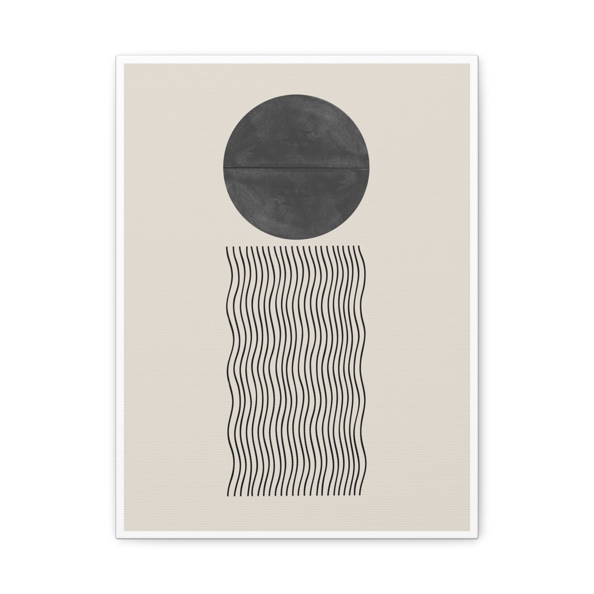 Celestial Wave Alignment - Canvas