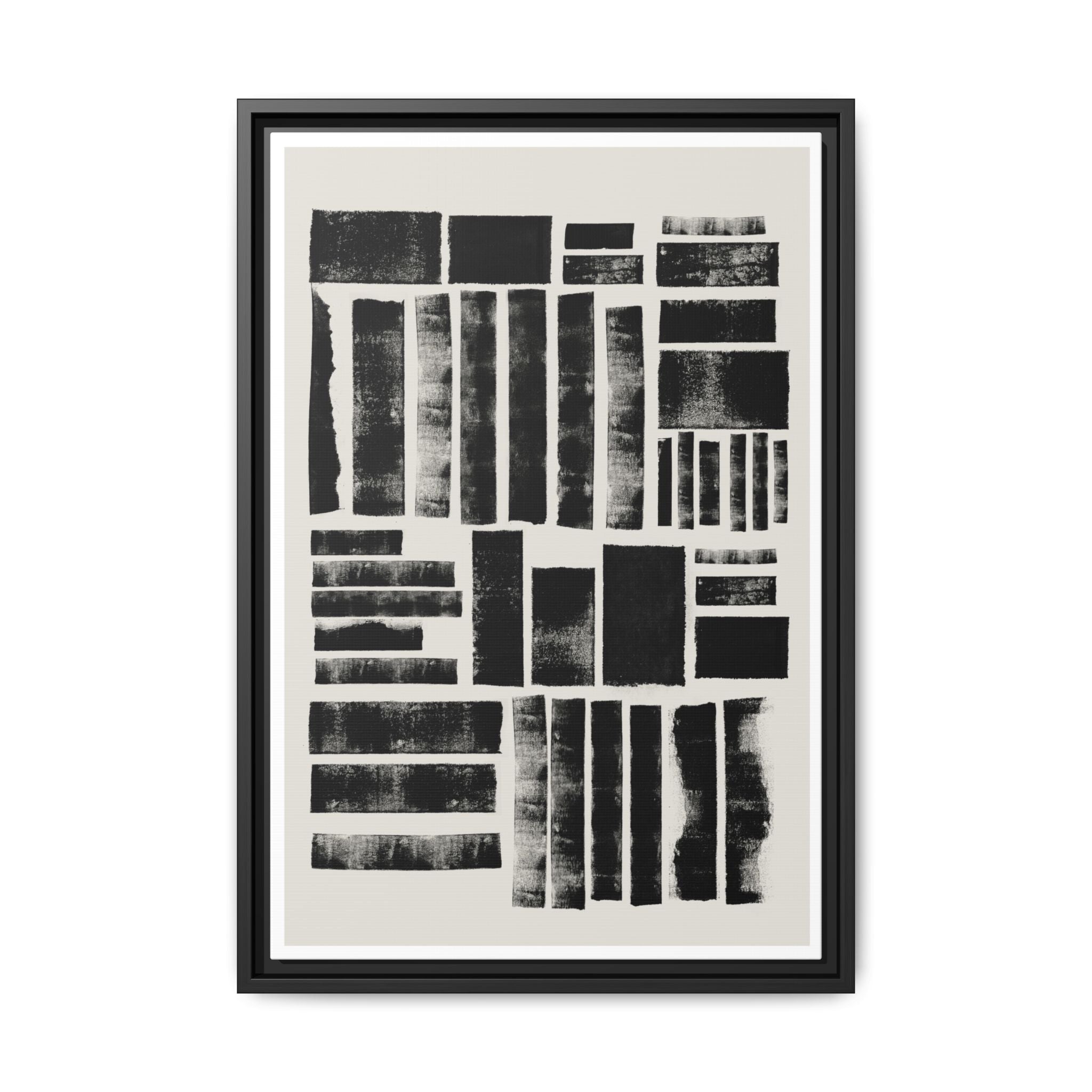 Midnight Rhythm Panels - Framed