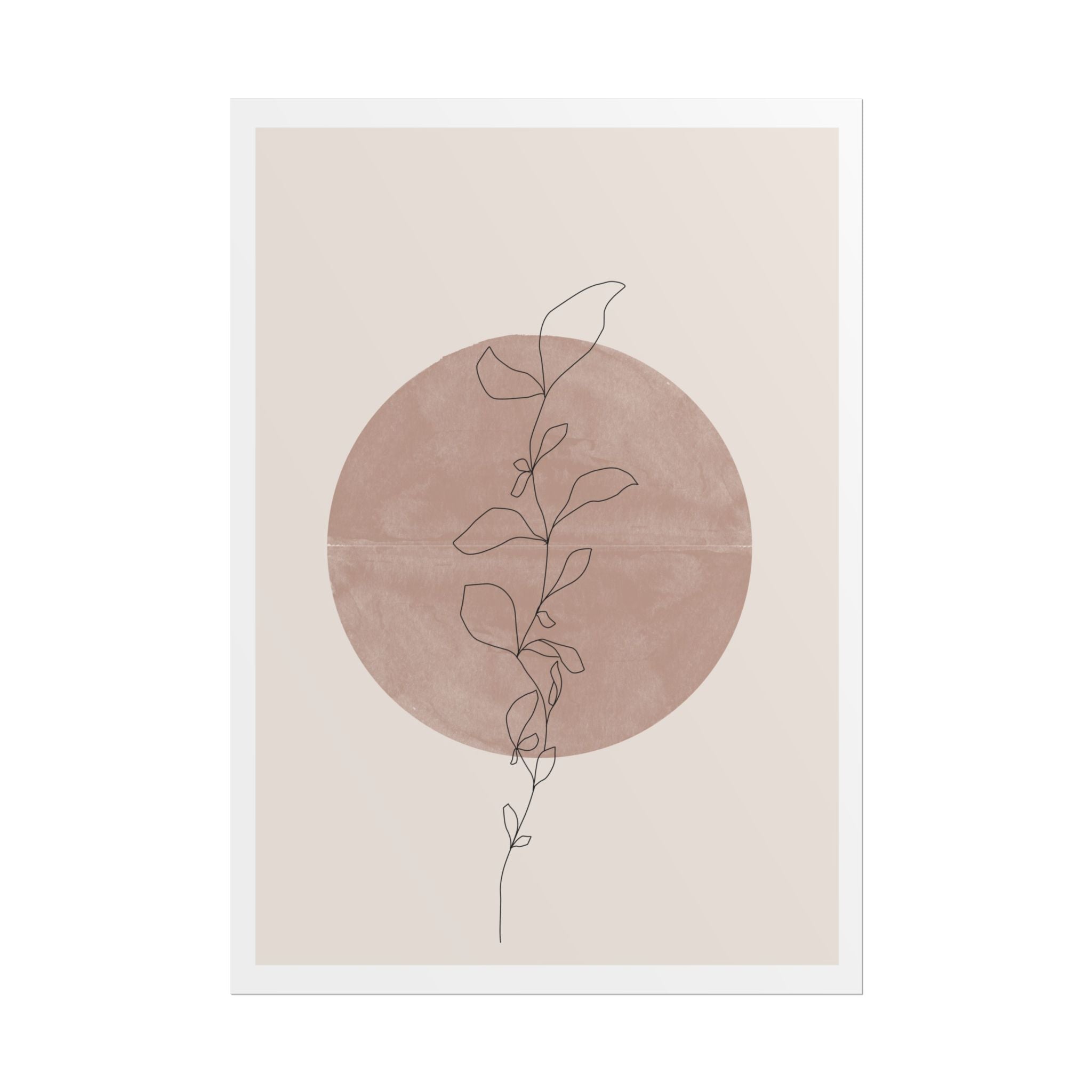 Blush Moonvine Quietude - Poster