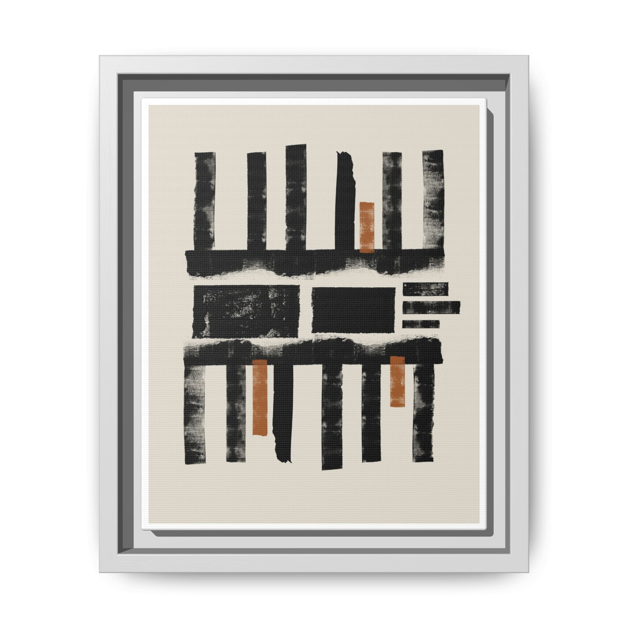 Amber Shadow Alignments - Framed