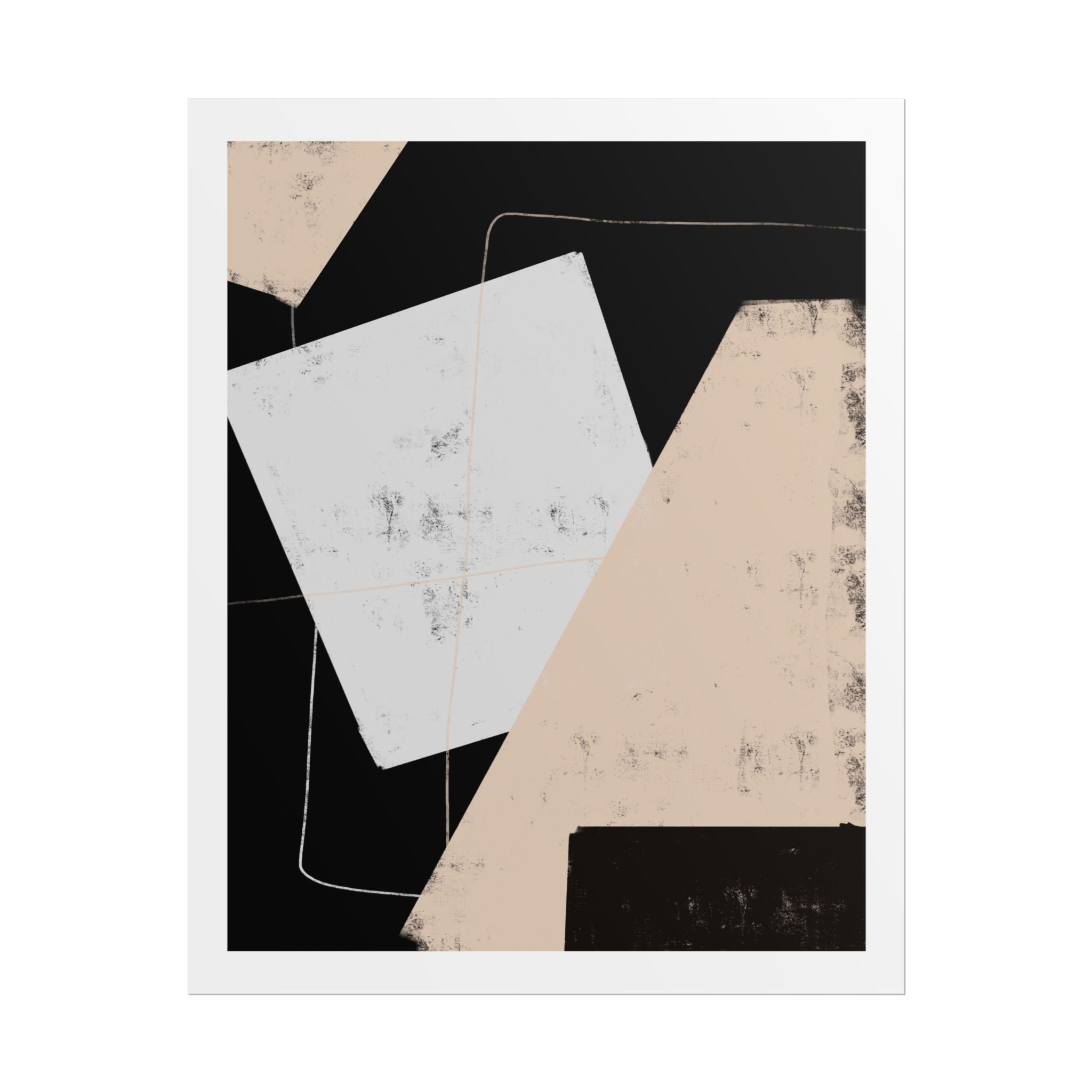 Silent Geometry Passage - Poster