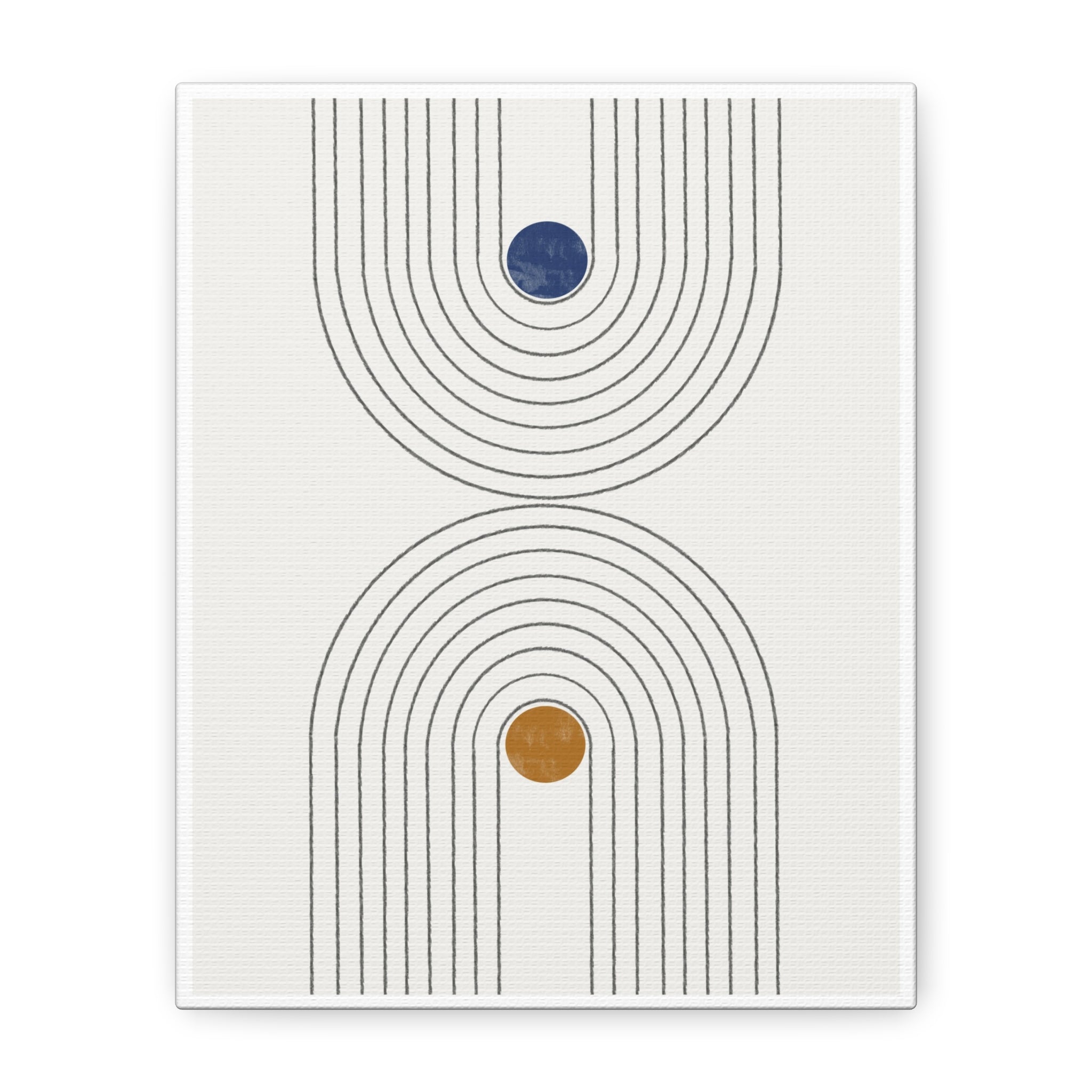 Dual Orbit Rhythm - Canvas