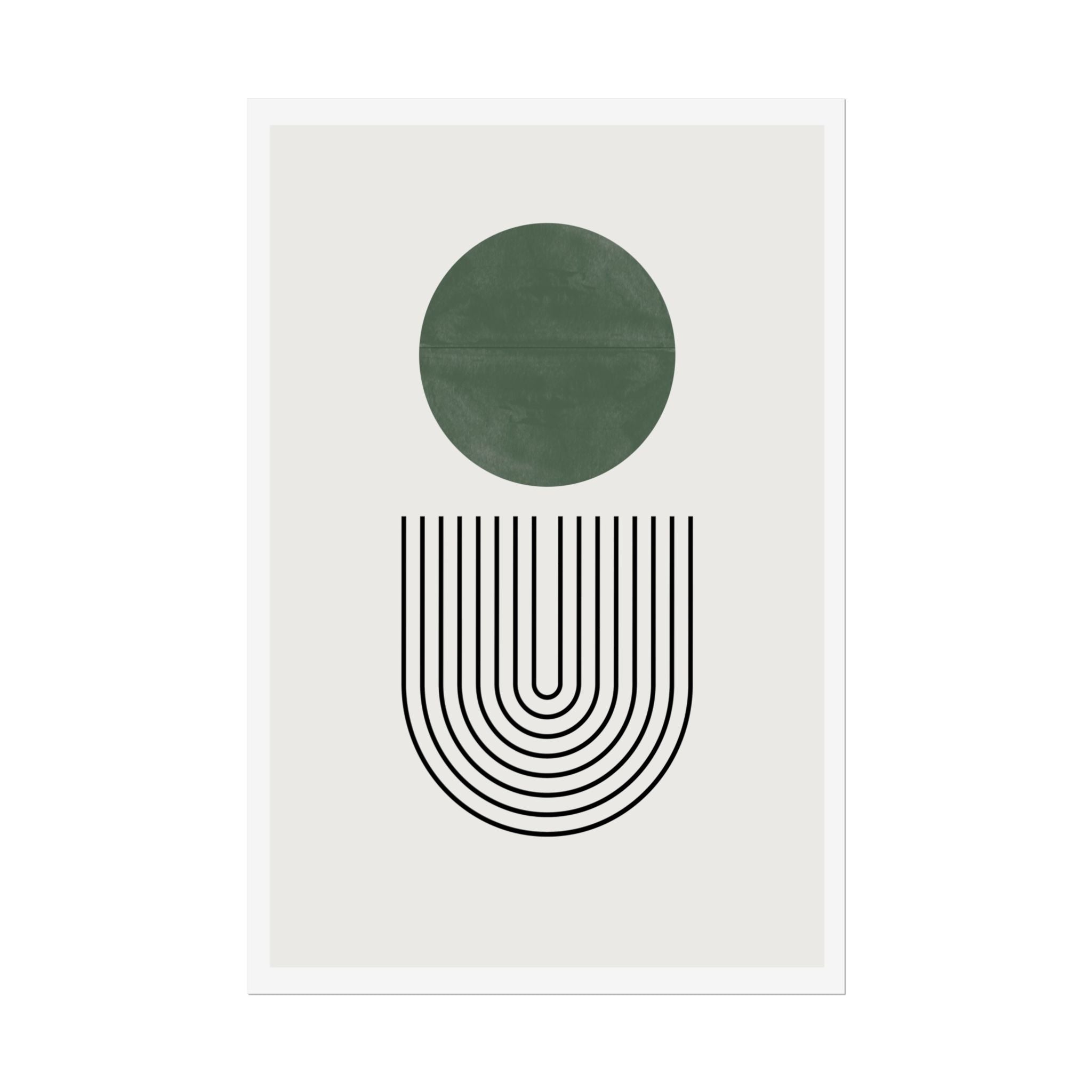 Emerald Orbit Pathways - Poster