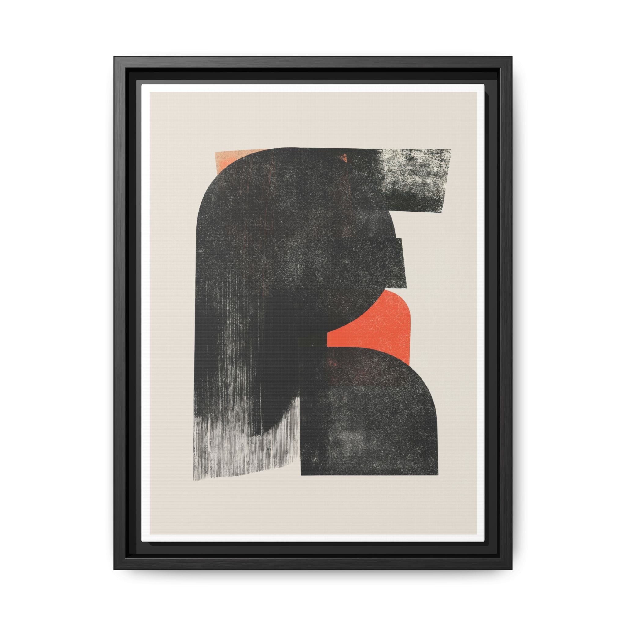 Ember Shadow Structure - Framed
