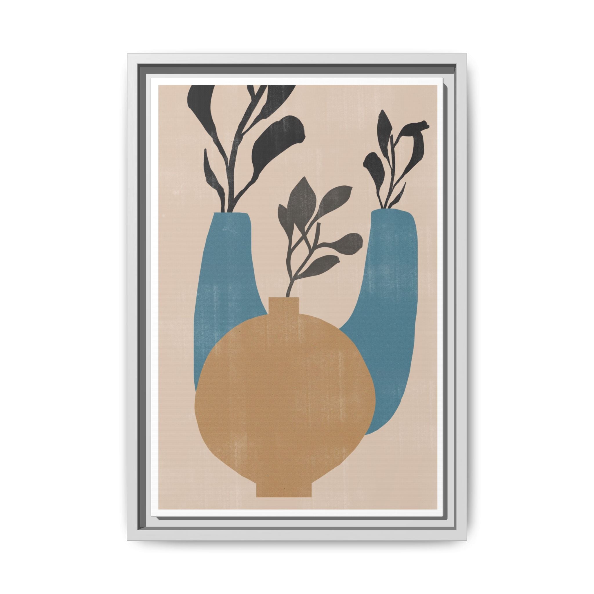 Azure Vessel Harmony - Framed