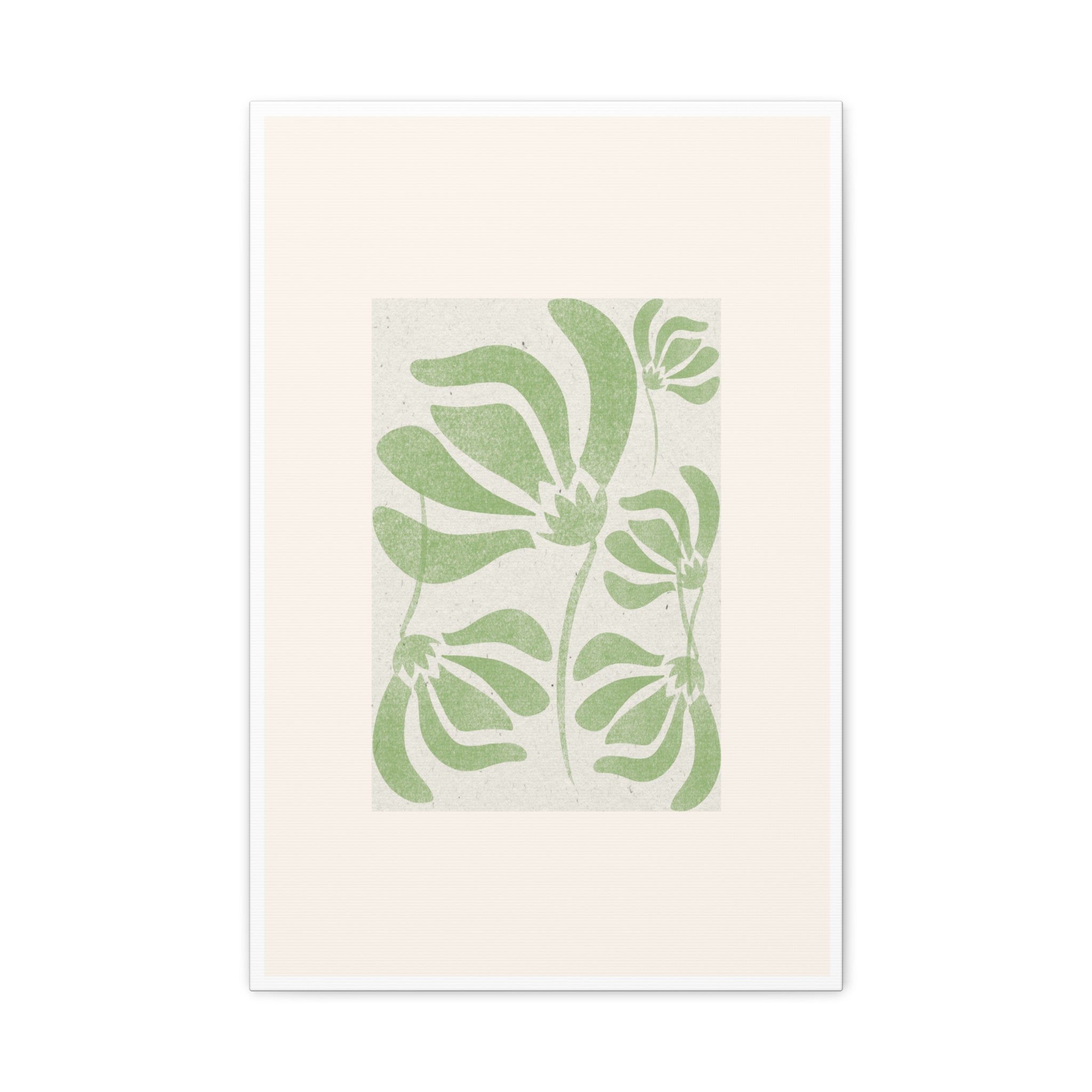 Verdant Bloom Harmony - Canvas