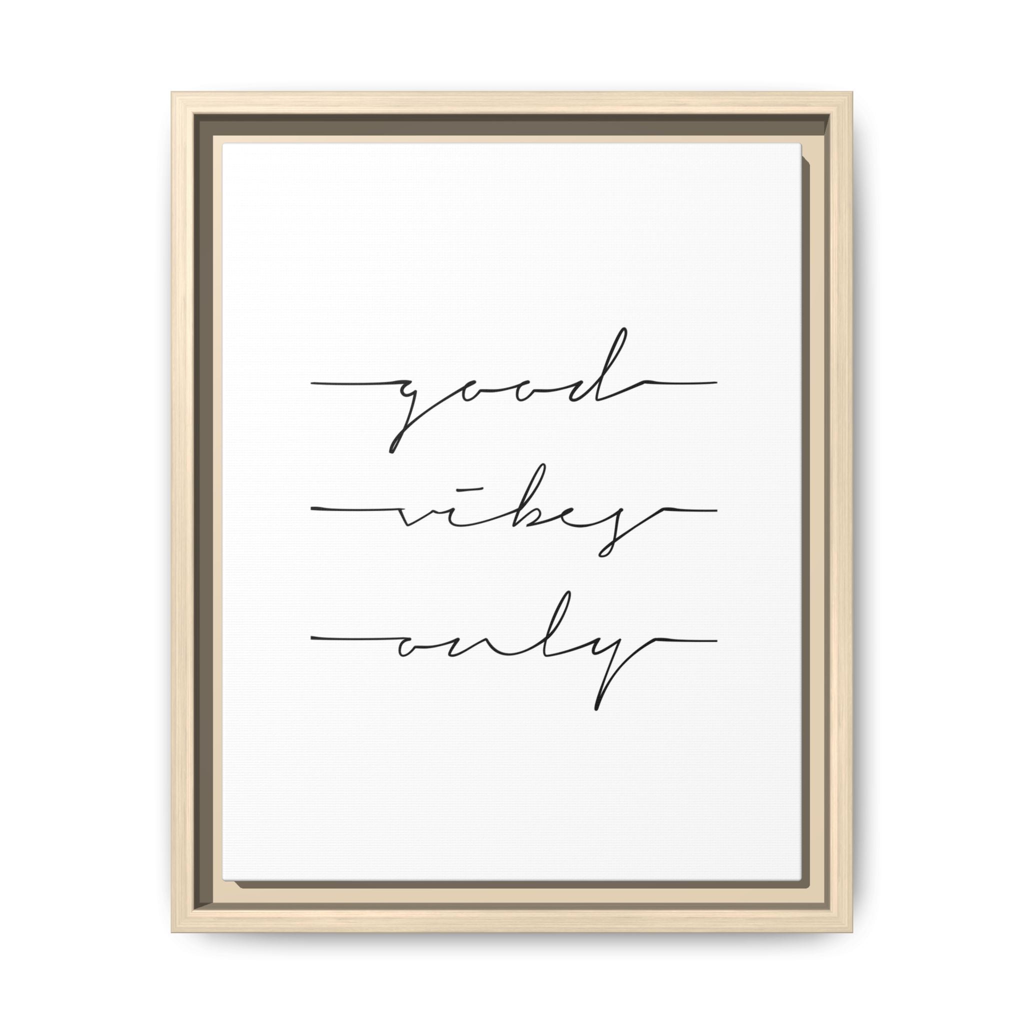 Whispered Neutral Harmony - Framed