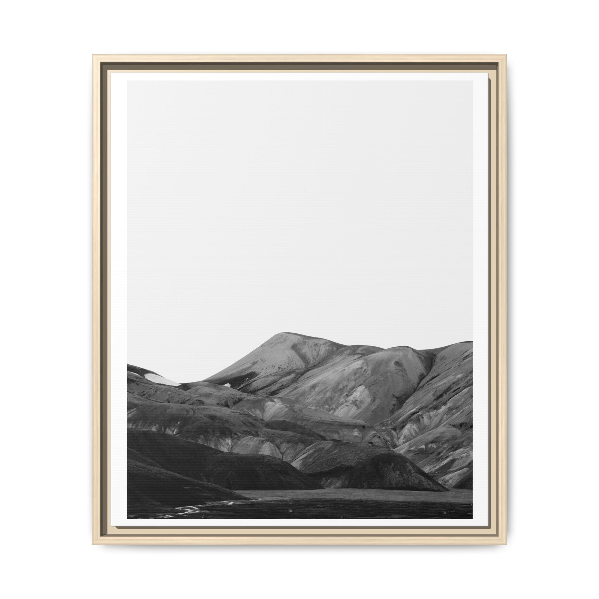 Silent Horizon Drift - Framed