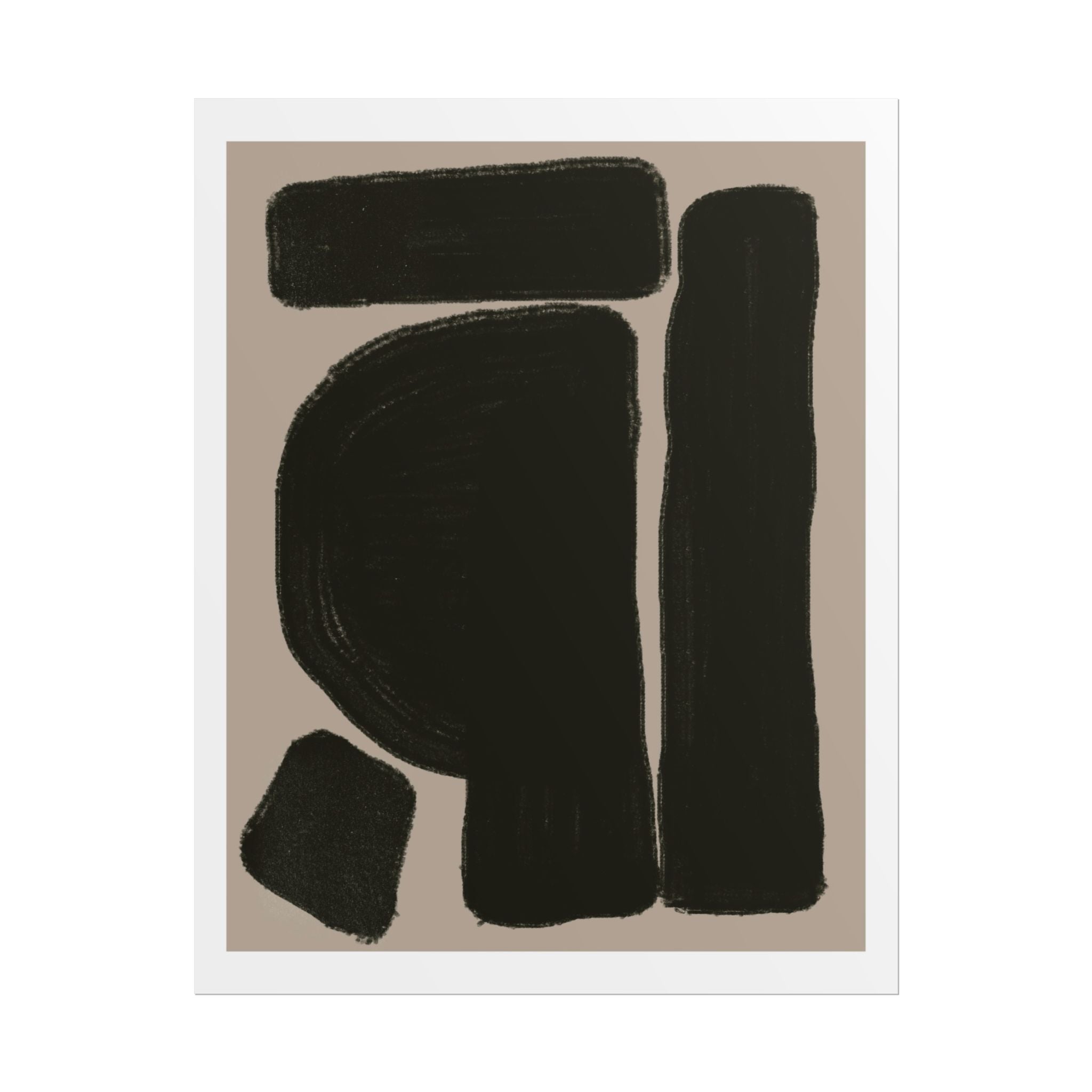 Velvet Obsidian Forms - Poster