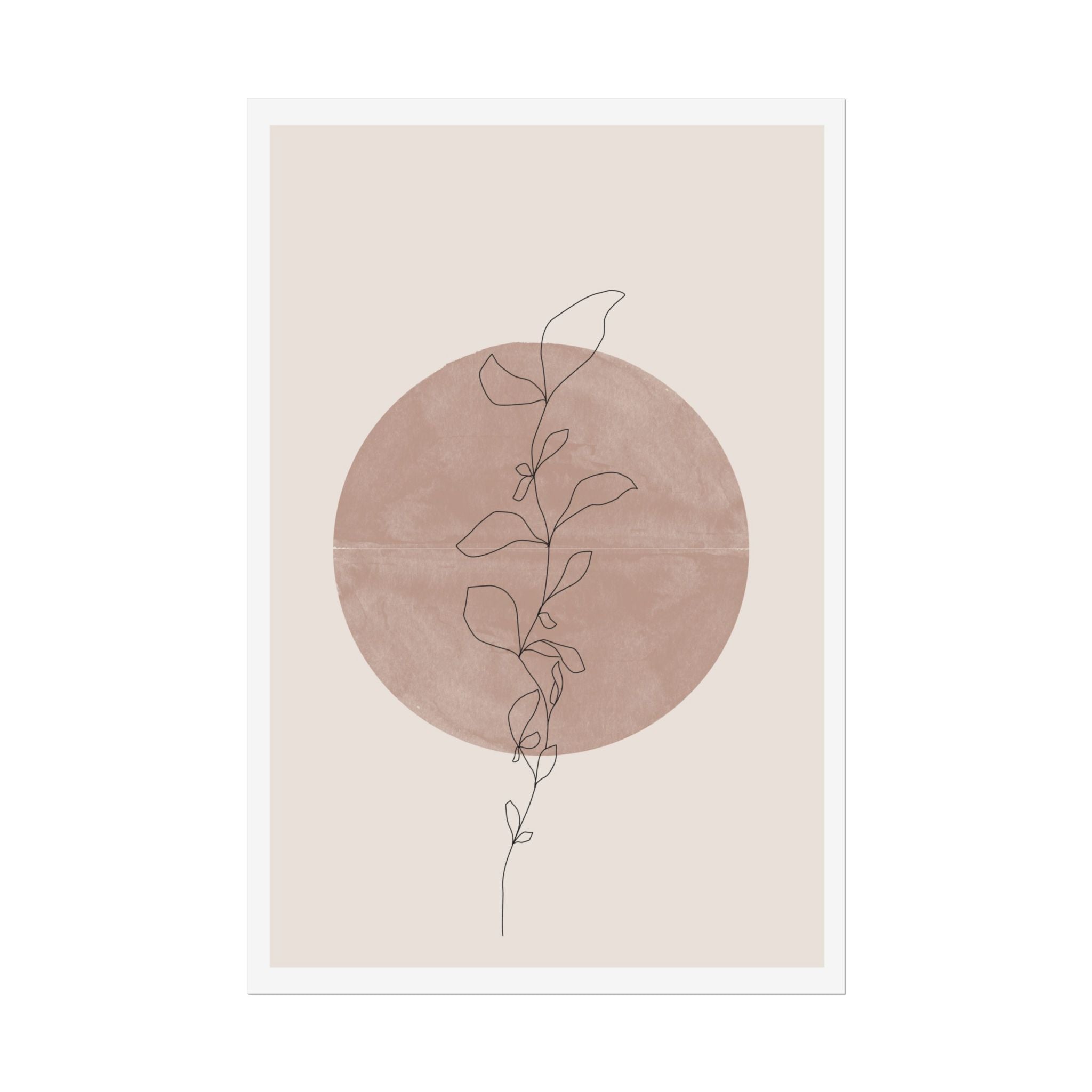 Blush Moonvine Quietude - Poster