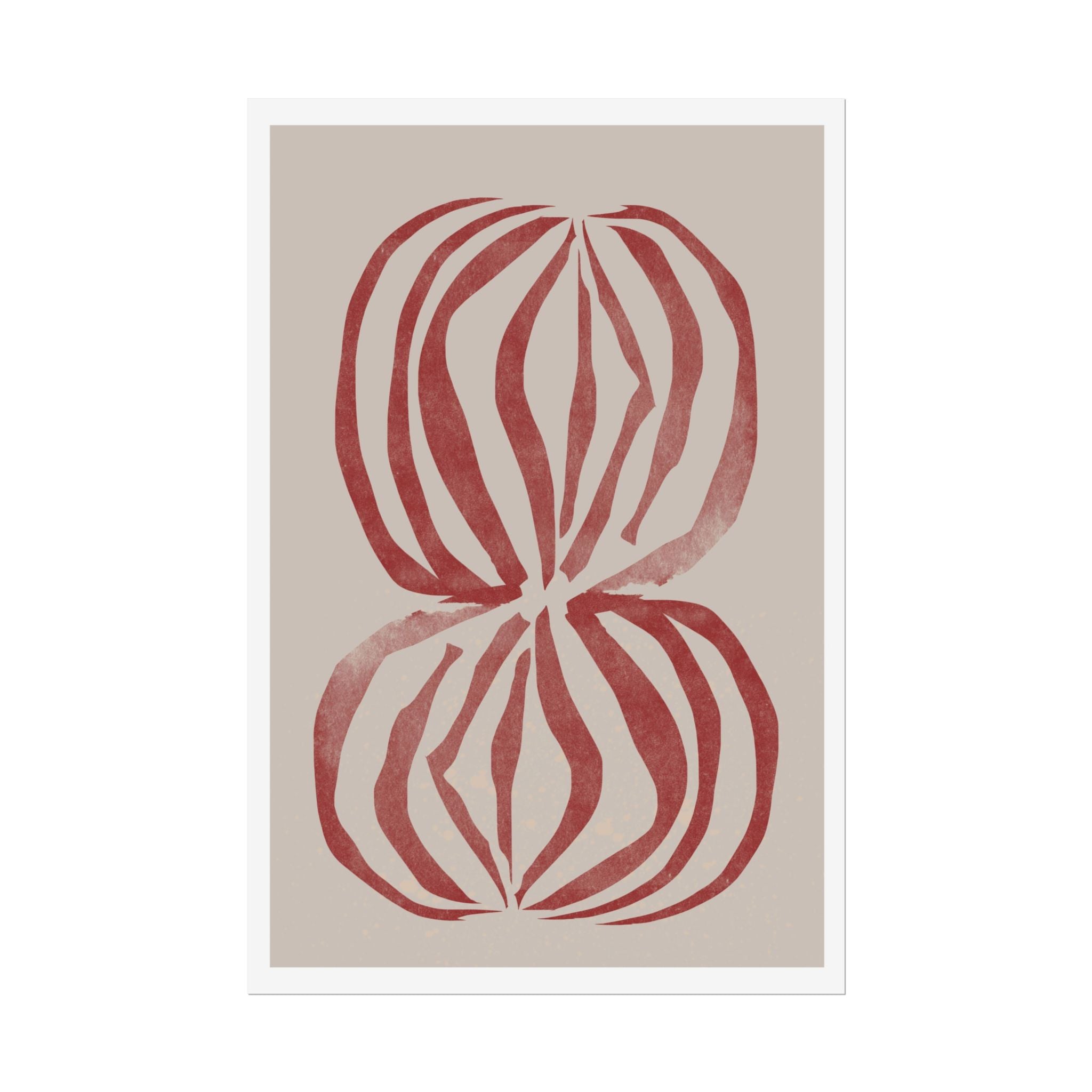 Crimson Petal Echoes - Poster