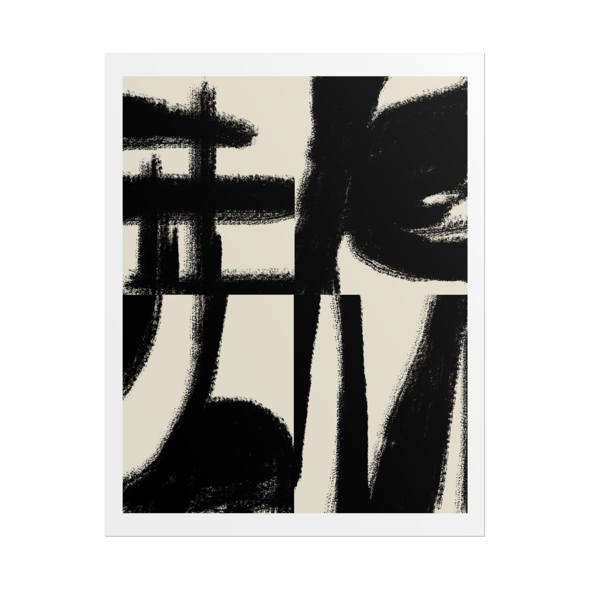 Midnight Gesture Fragments - Poster